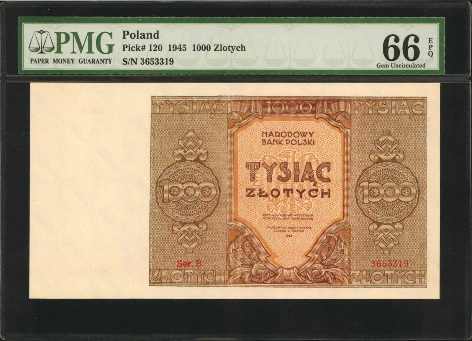 image for: Poland  1,000 z?otych (B810as)