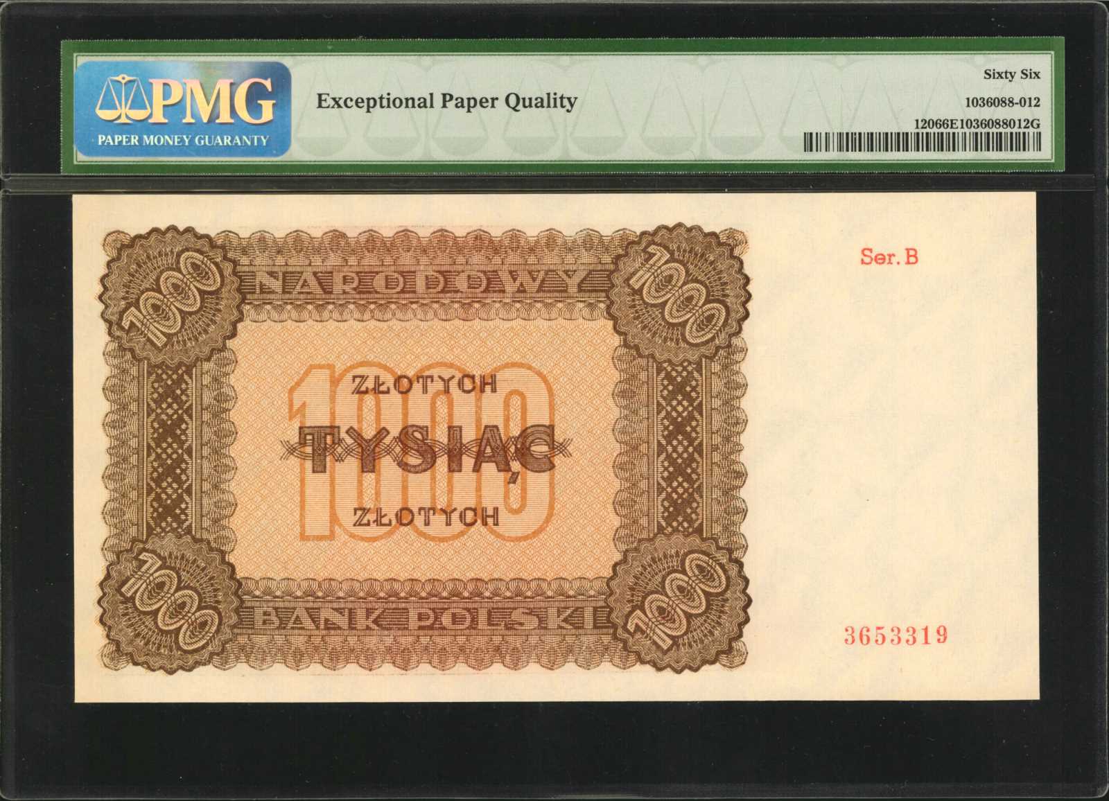 image for: Poland  1,000 z?otych (B810a)
