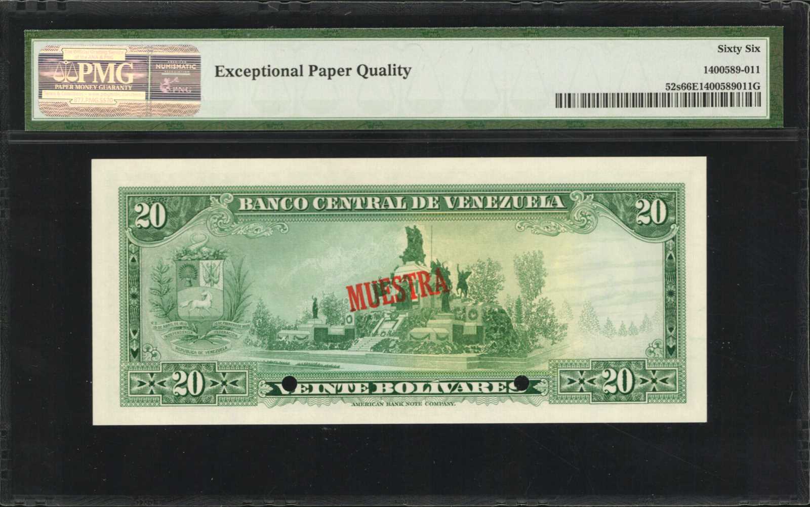 image for: Venezuela  20 bol?vares(B317as)