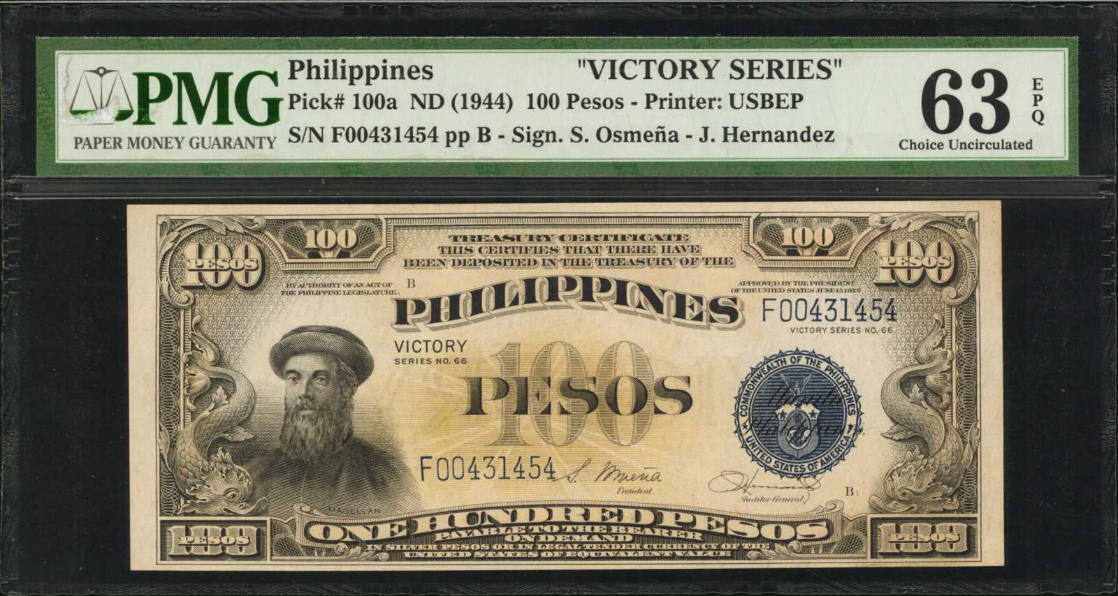 image for: Philippines  100 pesos (B560b)