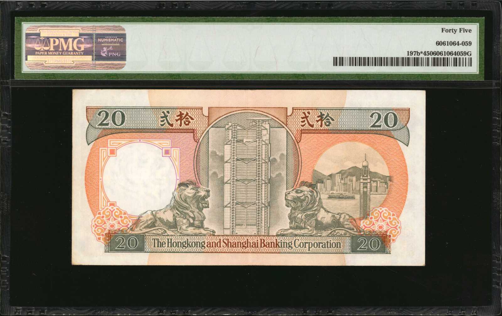 image for: Hong Kong  20 dollars (B674b)