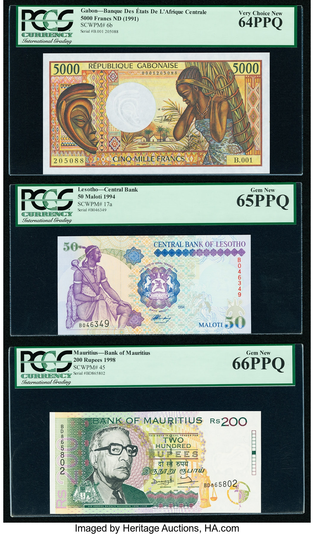 image for: Lesotho  50 maloti (B214a)