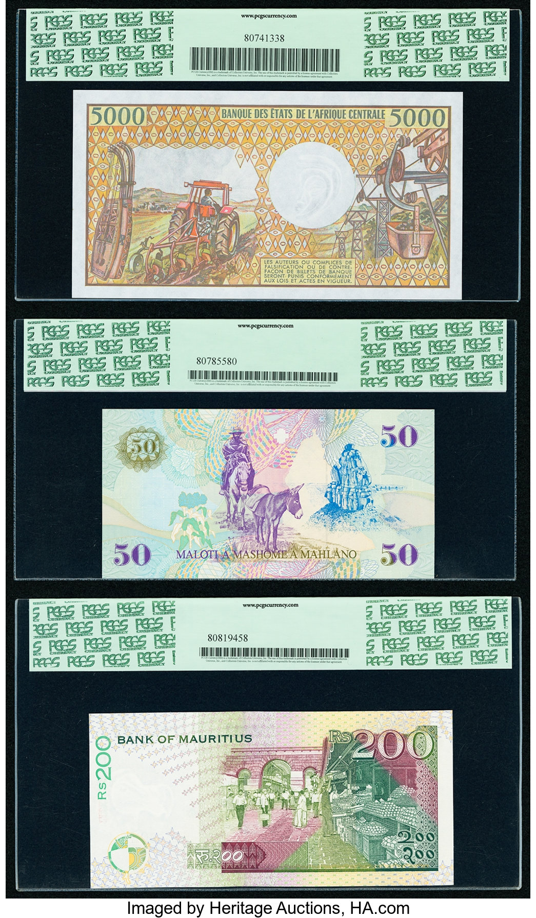 image for: Lesotho  50 maloti (B214a)