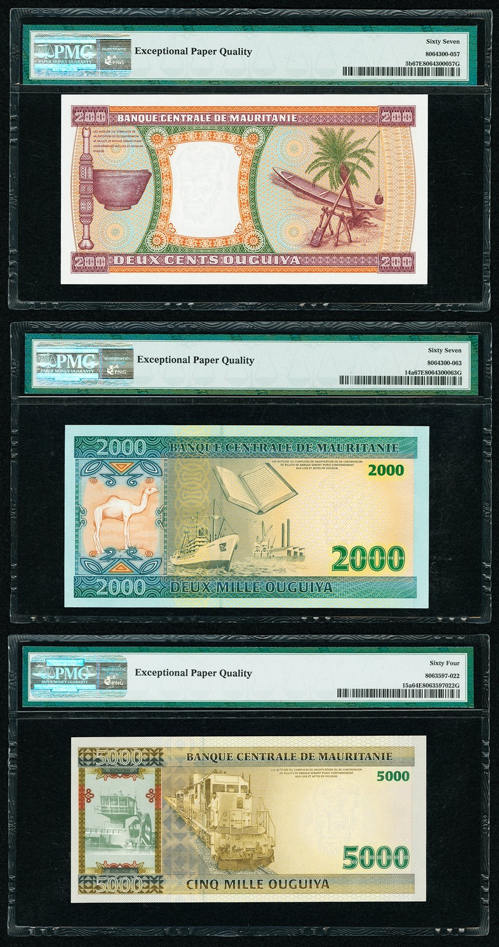 image for: Mauritania  200 ouguiya (B105a)