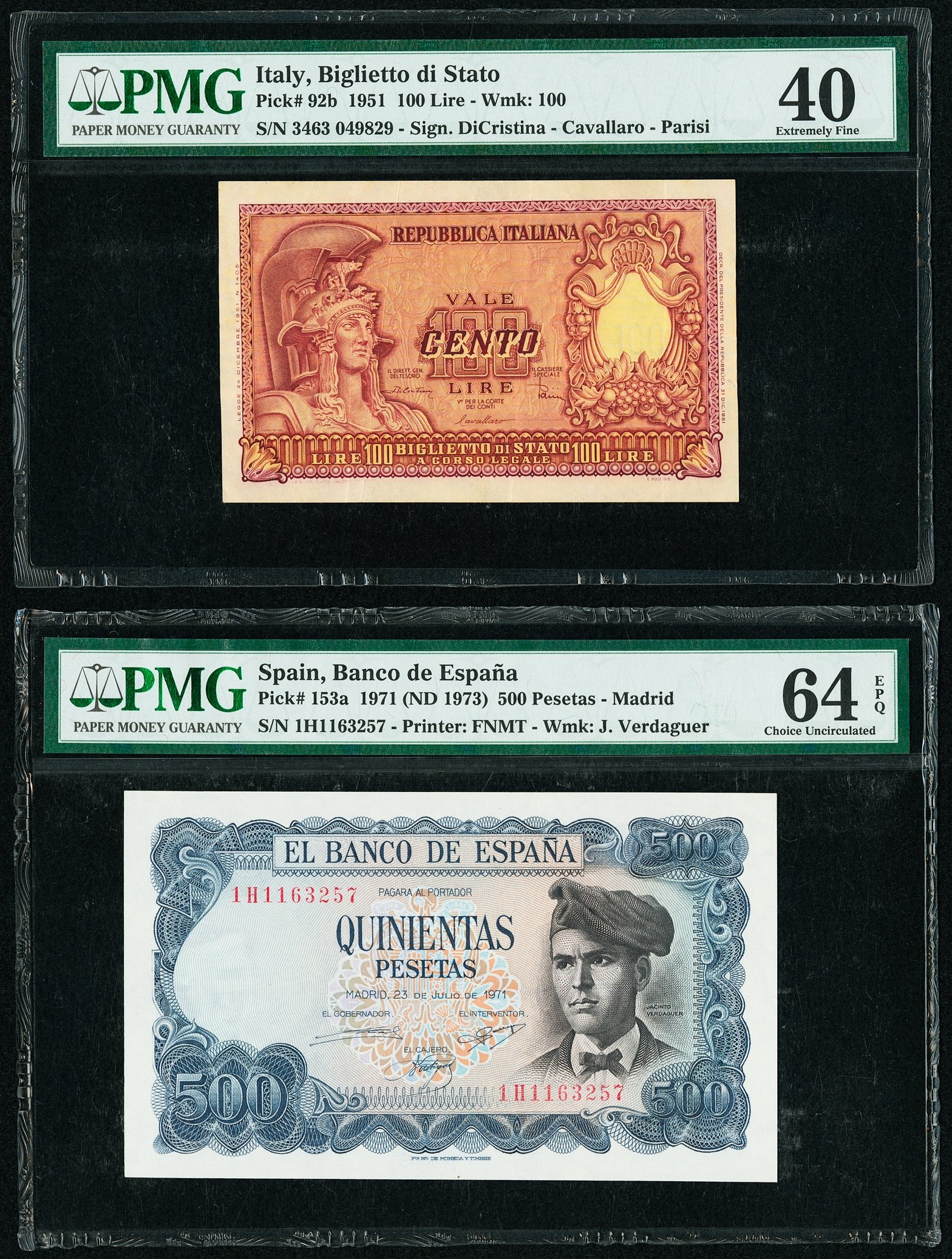 image for: Spain  500 pesetas (B619az)