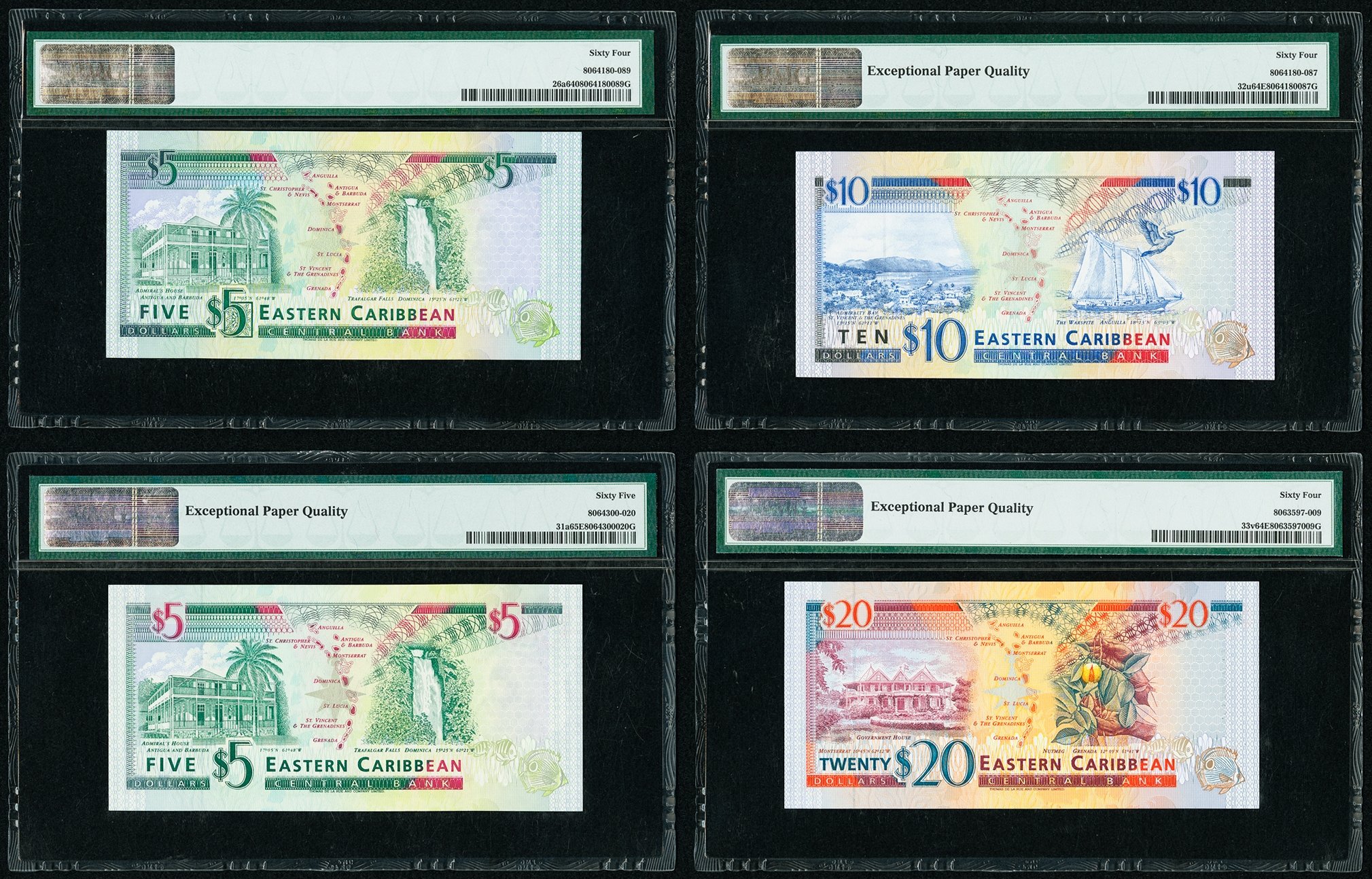 image for: East Caribbean States  10 dollars (B216l)