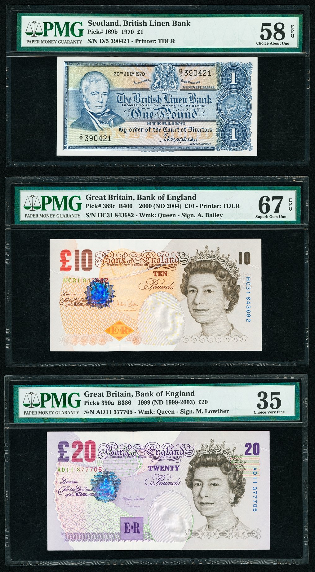 image for: United Kingdom  10 pounds (B199c)