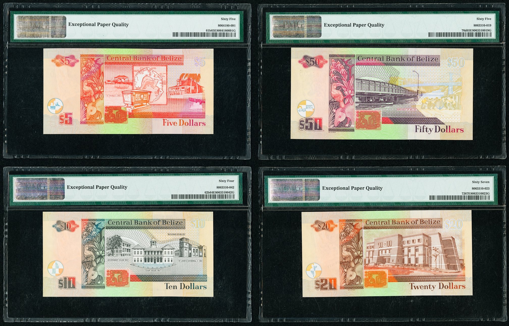 image for: Belize  20 dollars (B330az)