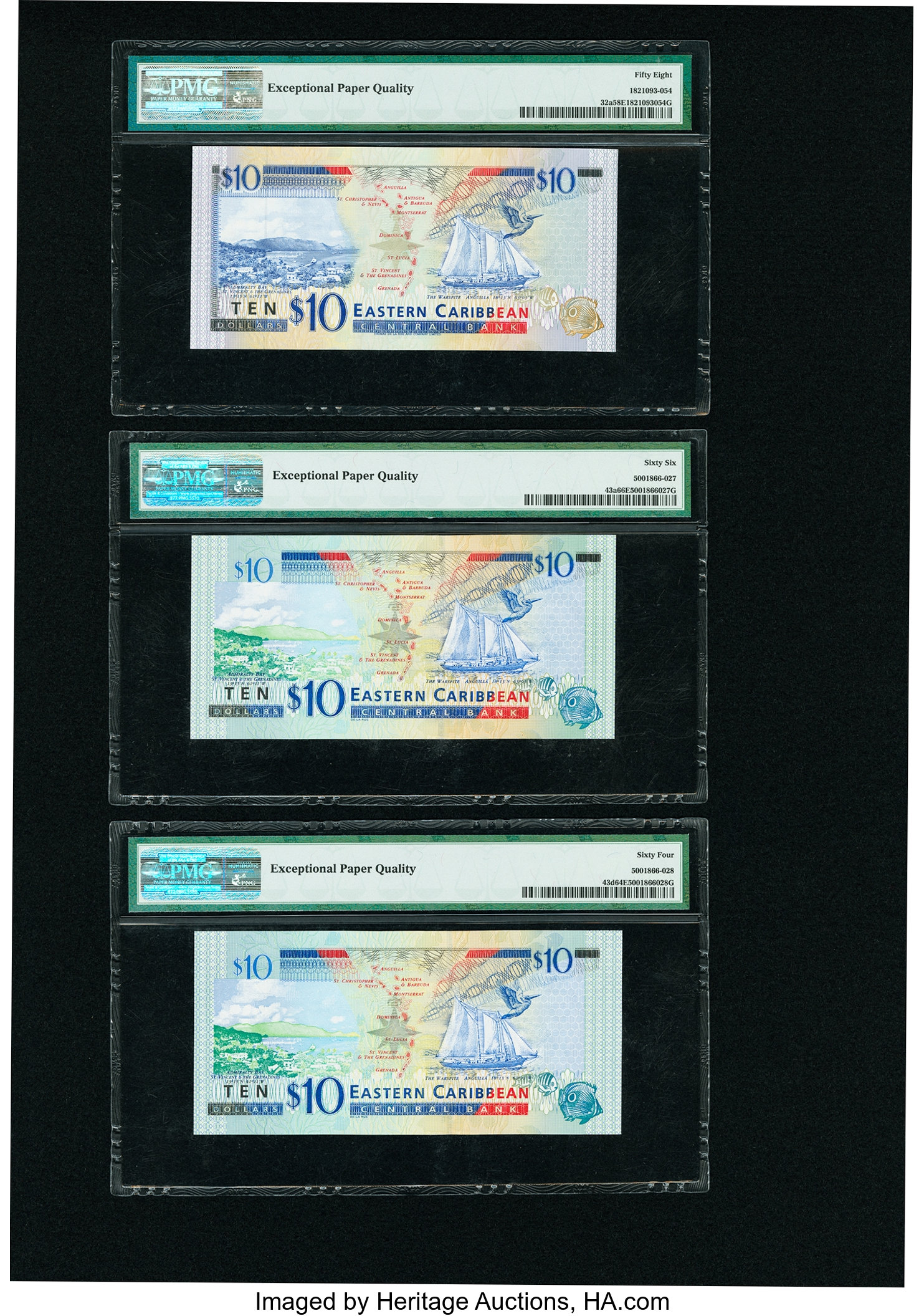 image for: East Caribbean States  10 dollars (B216g)