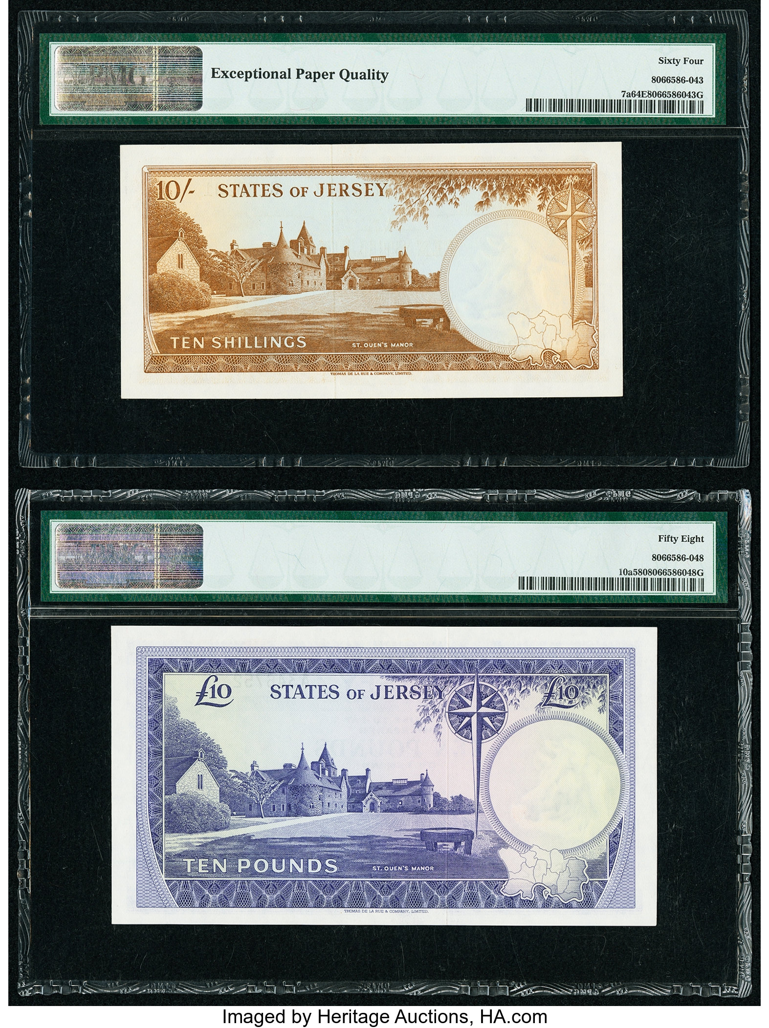 image for: Jersey  10 shillings (B107as1)