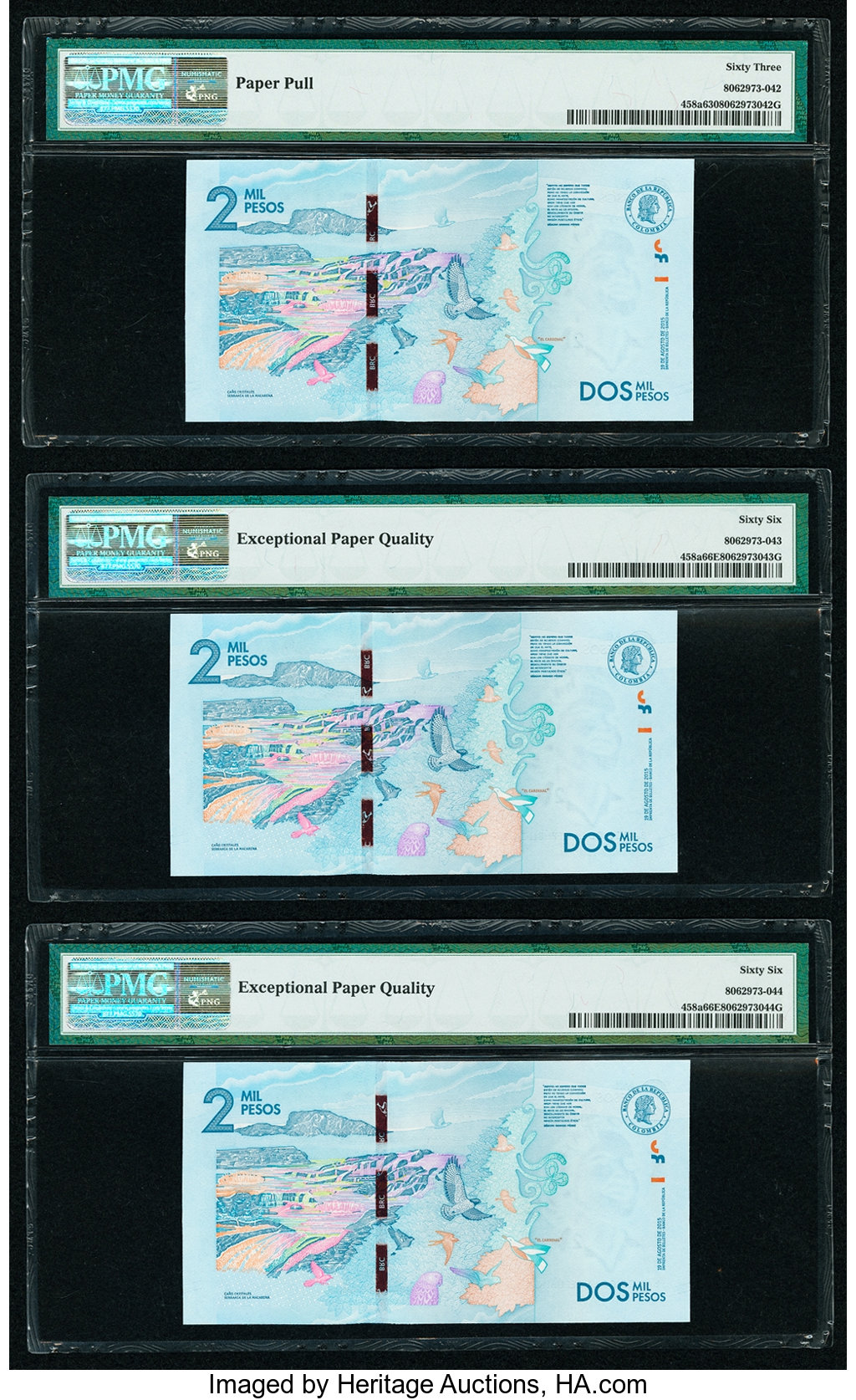 image for: Colombia  2,000 pesos (B993as)