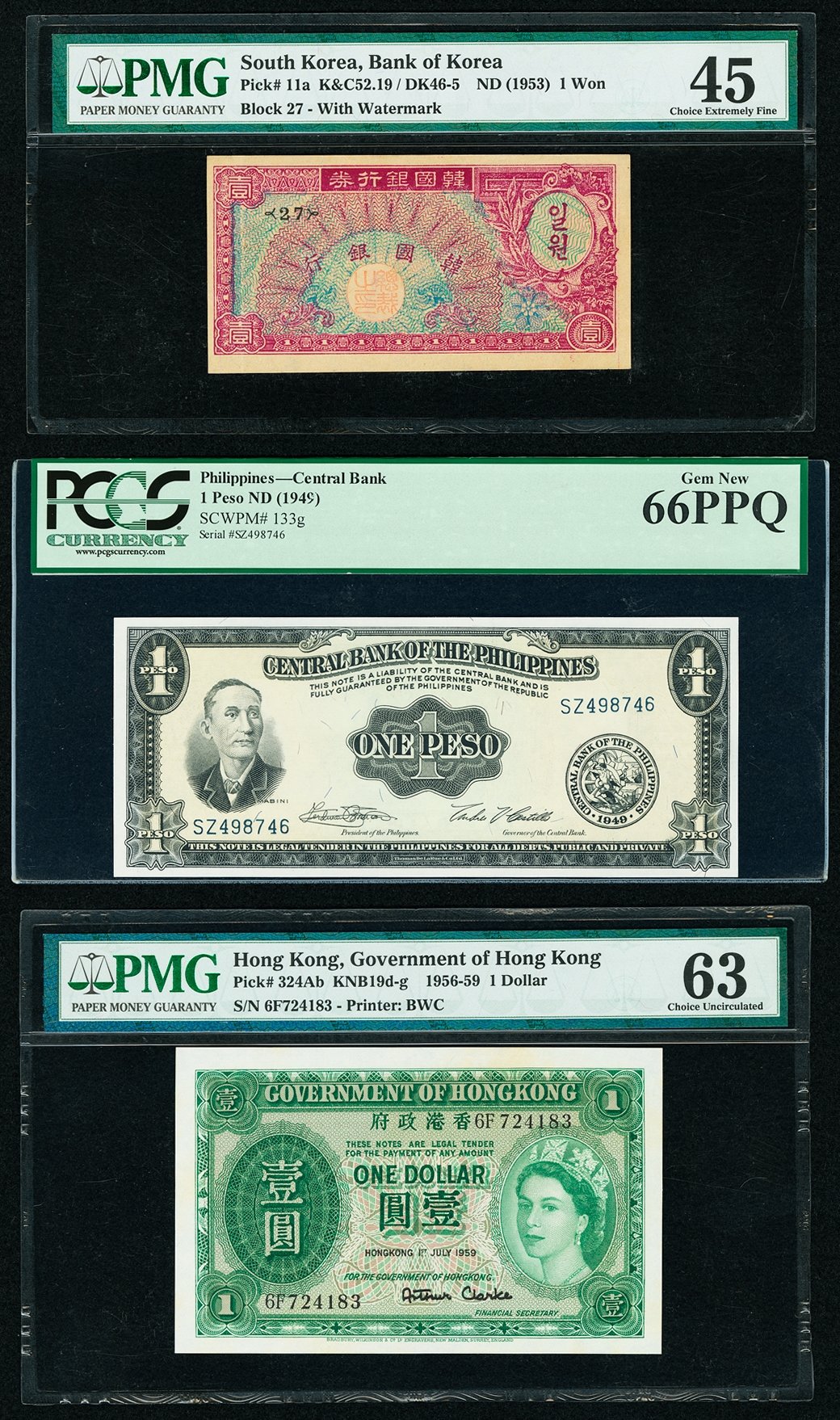 image for: South Korea  1 won (B208bs)