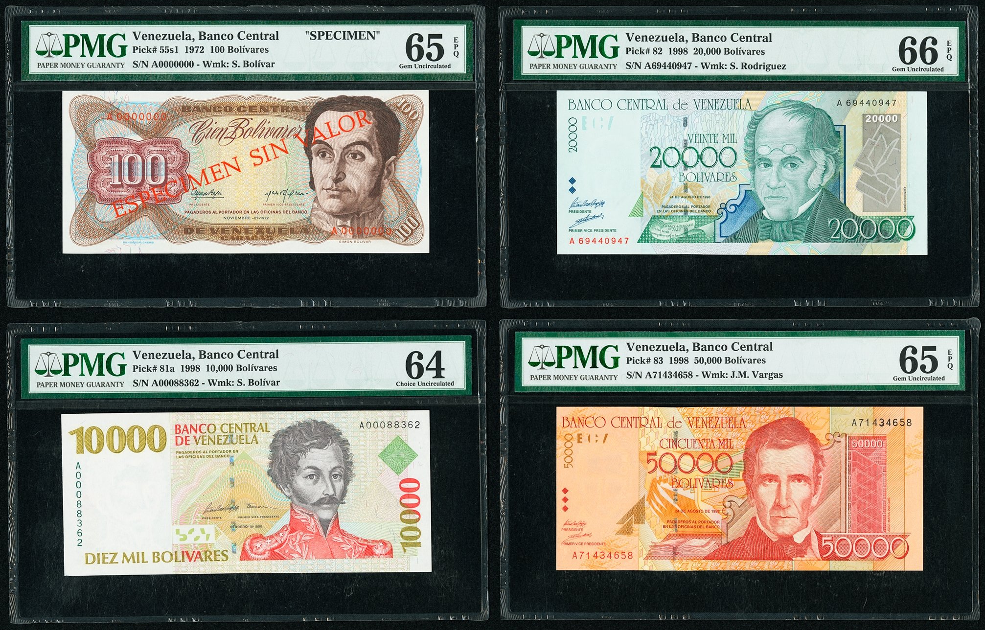 image for: Venezuela  20,000 bol?vares(B354az)