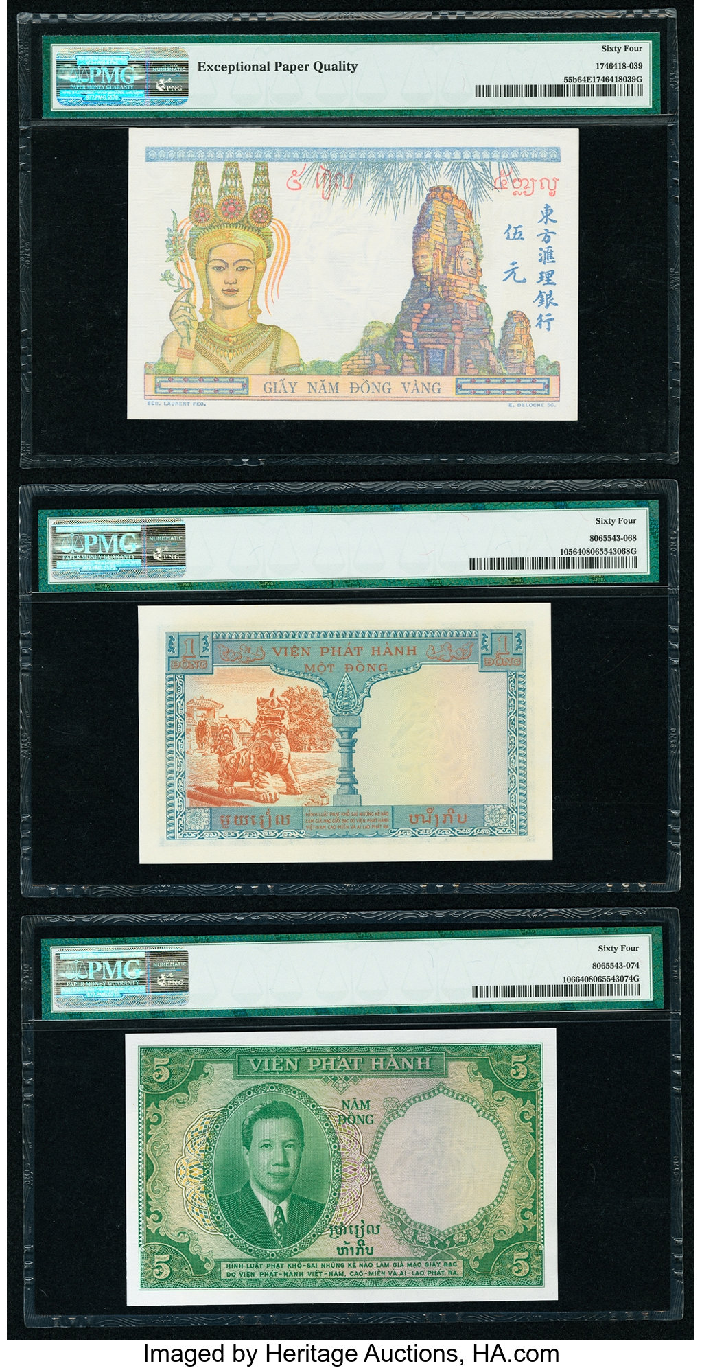 image for: French Indo-China  5 piastres(B415as2)
