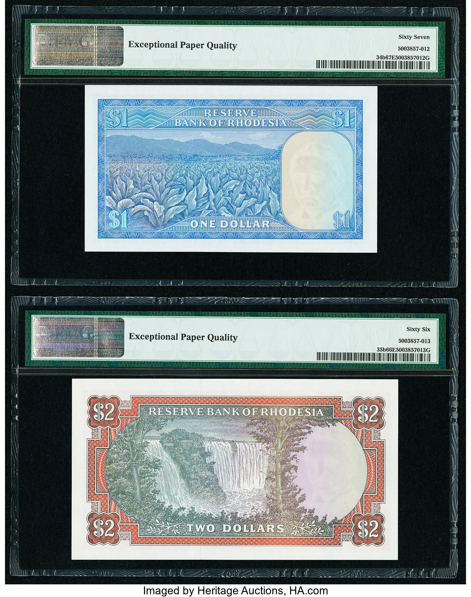 image for: Rhodesia  1 dollar(B107l)