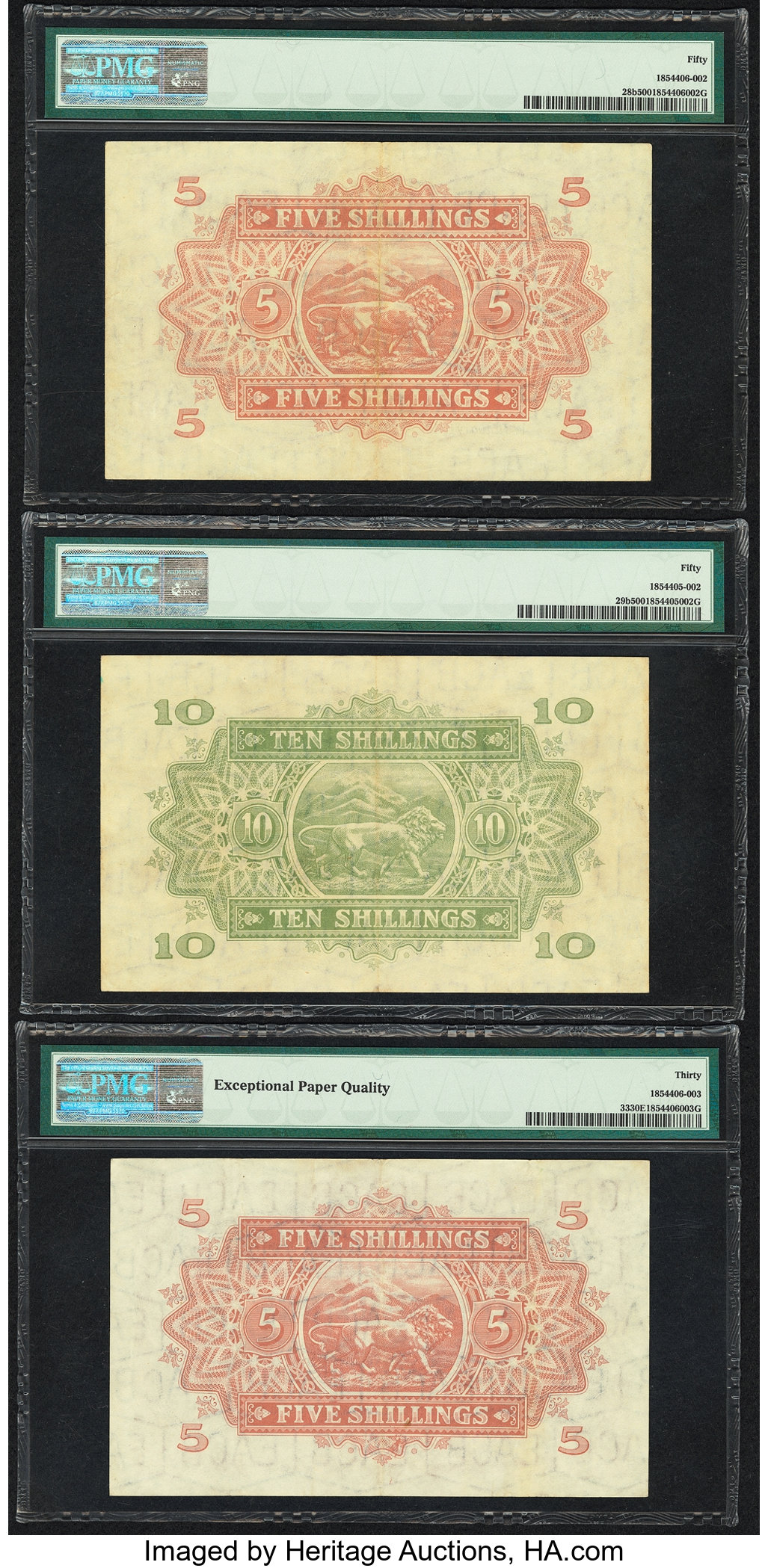 image for: East Africa  5 shillings(B217b)