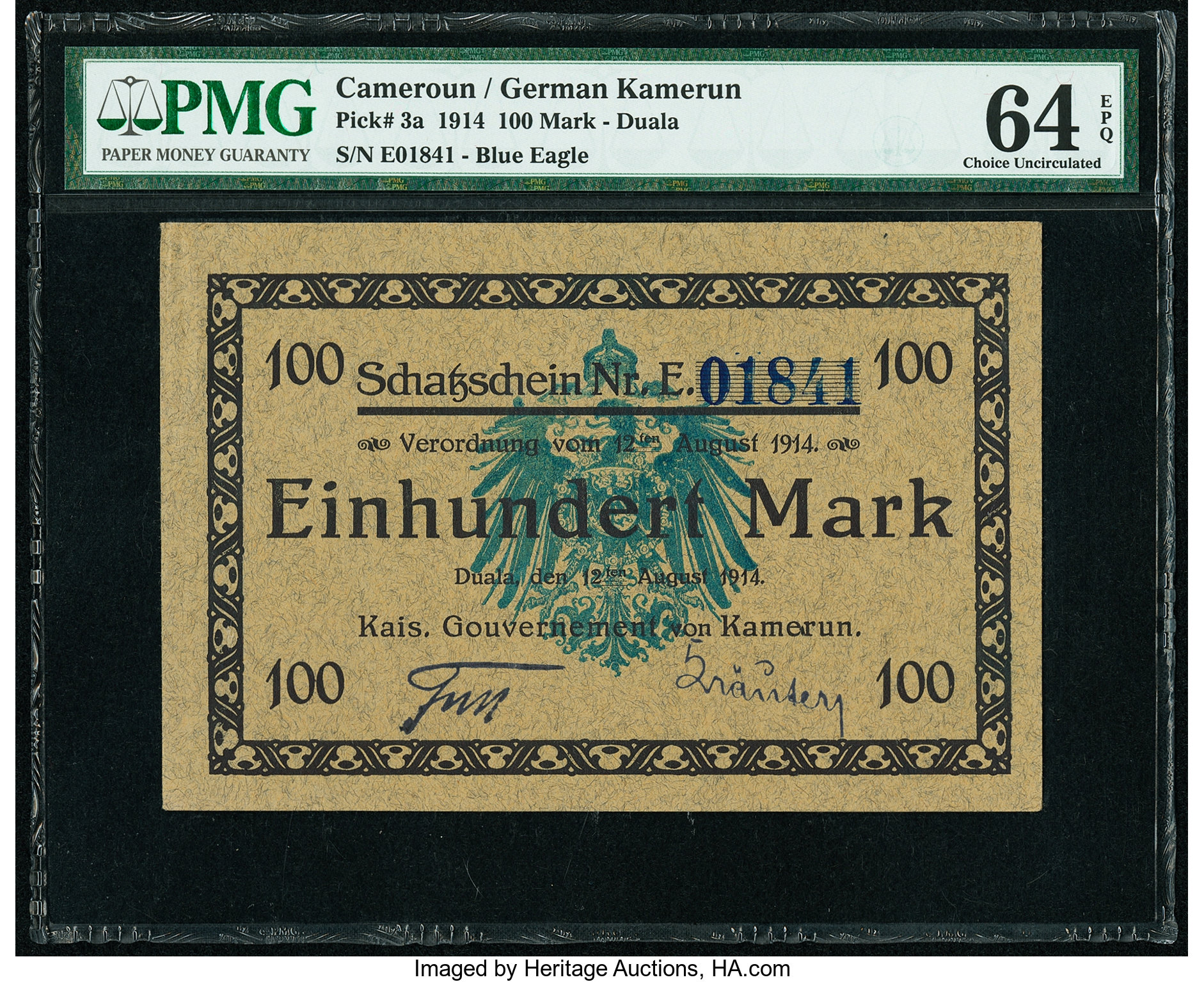 image for: Cameroon  100 mark(B103b)