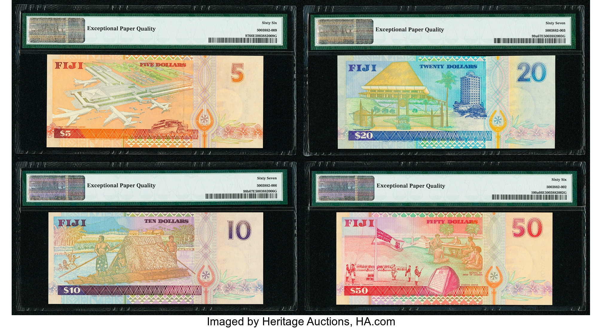 image for: Fiji  50 dollars (B513az)