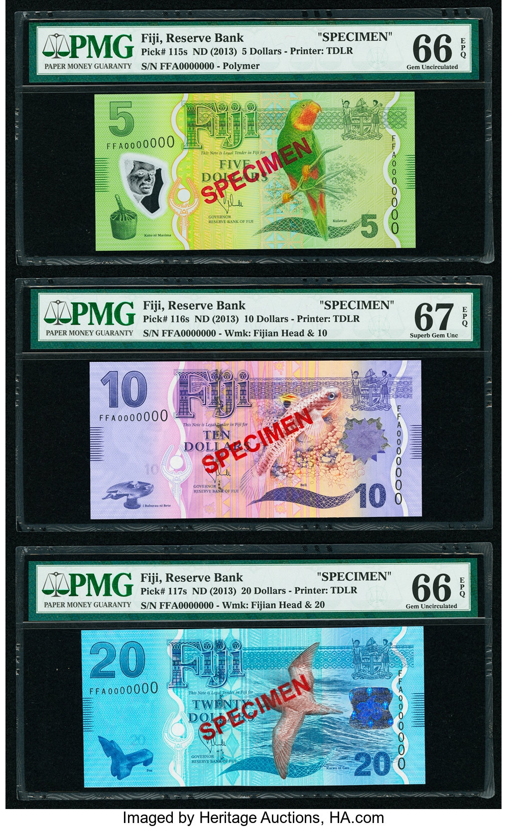 image for: Fiji  100 dollars (B530as1)