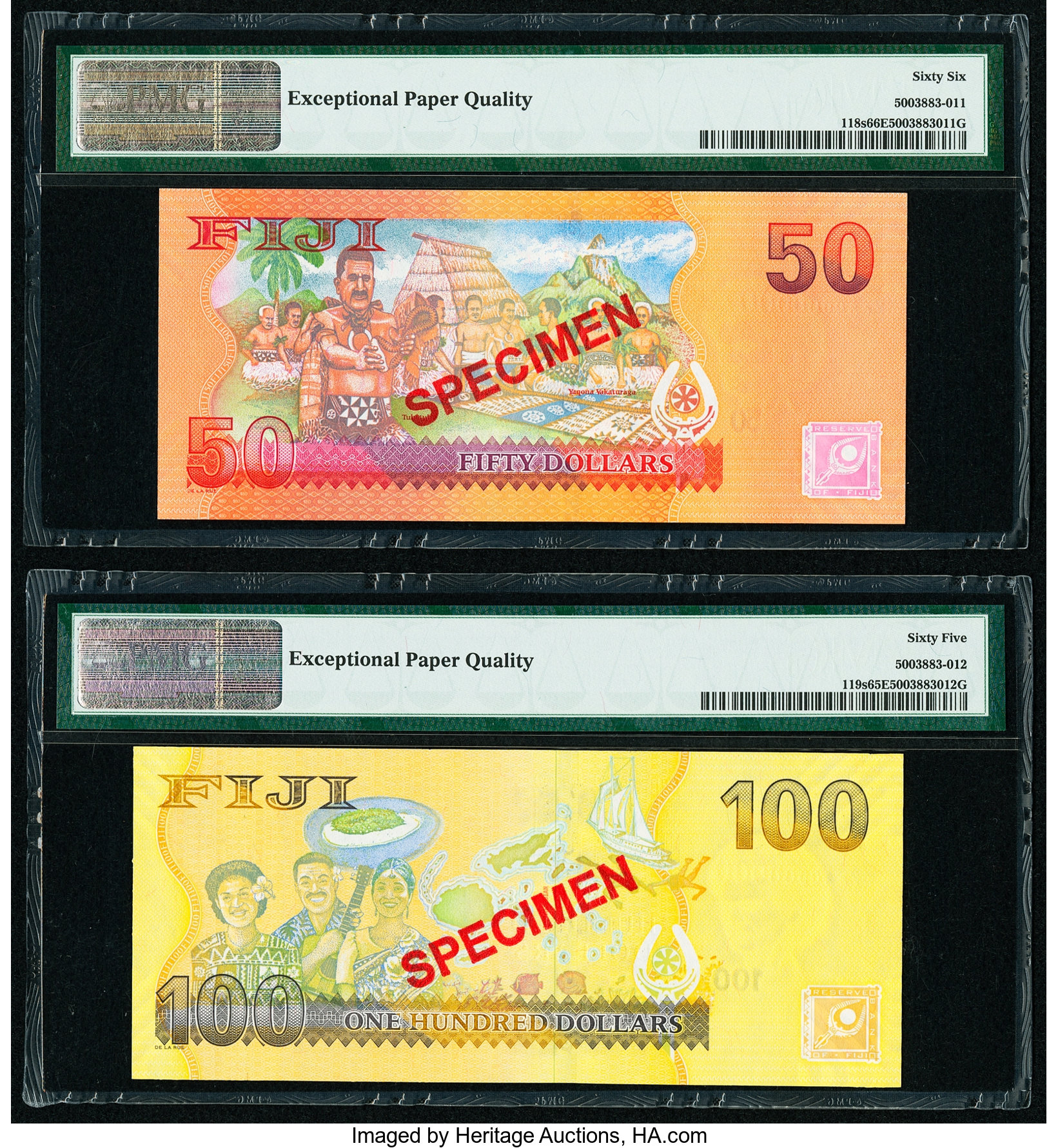 image for: Fiji  50 dollars (B529as2)