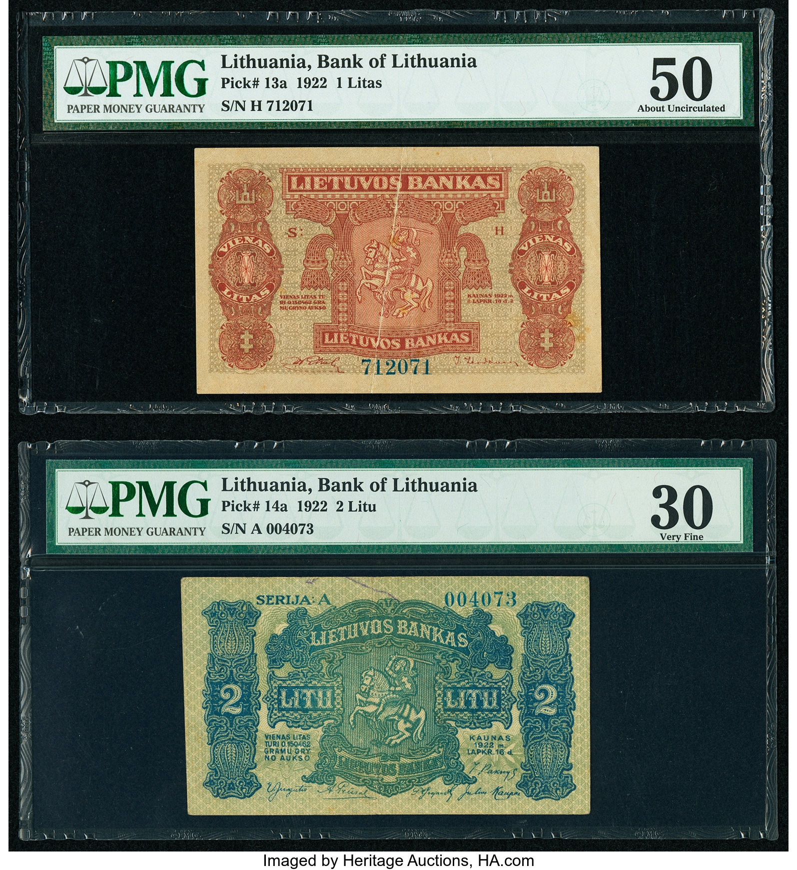 image for: Lithuania  1 litas(B113a)