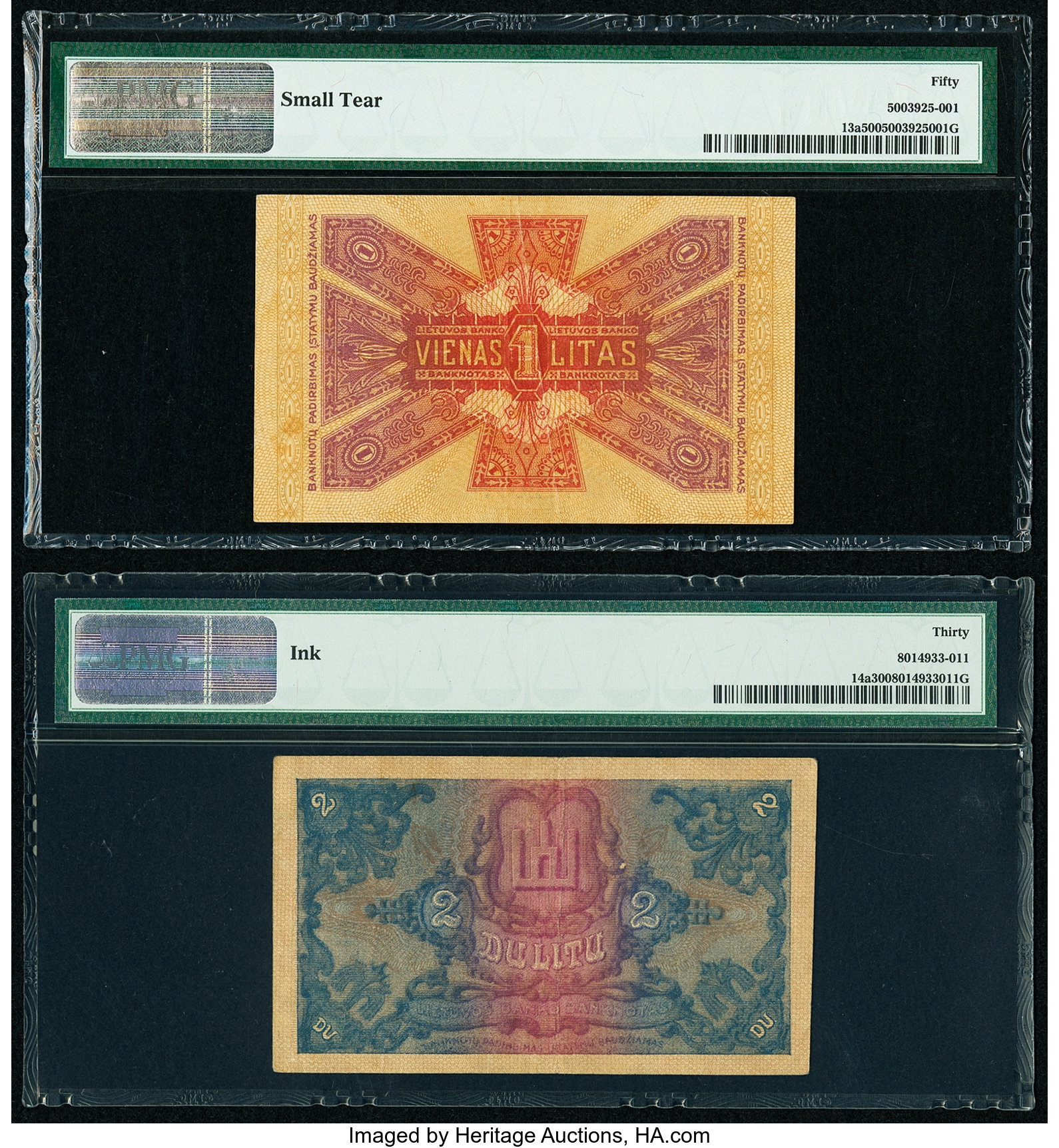 image for: Lithuania  1 litas(B113as1)