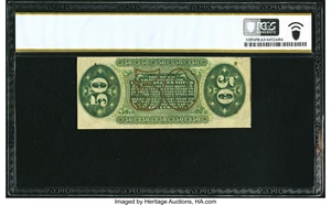 image for: Fr. 1364 50¢ Third Issue Justice PCGS Banknote Choice Unc 63....