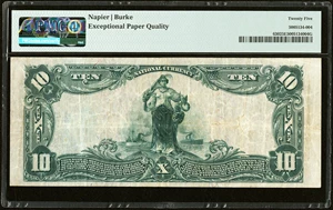 image for: Stevens Point, WI - $10 1902 Plain Back Fr. 630 The Citizens National Bank Ch. # 4912 PMG Very Fine 25 EPQ....