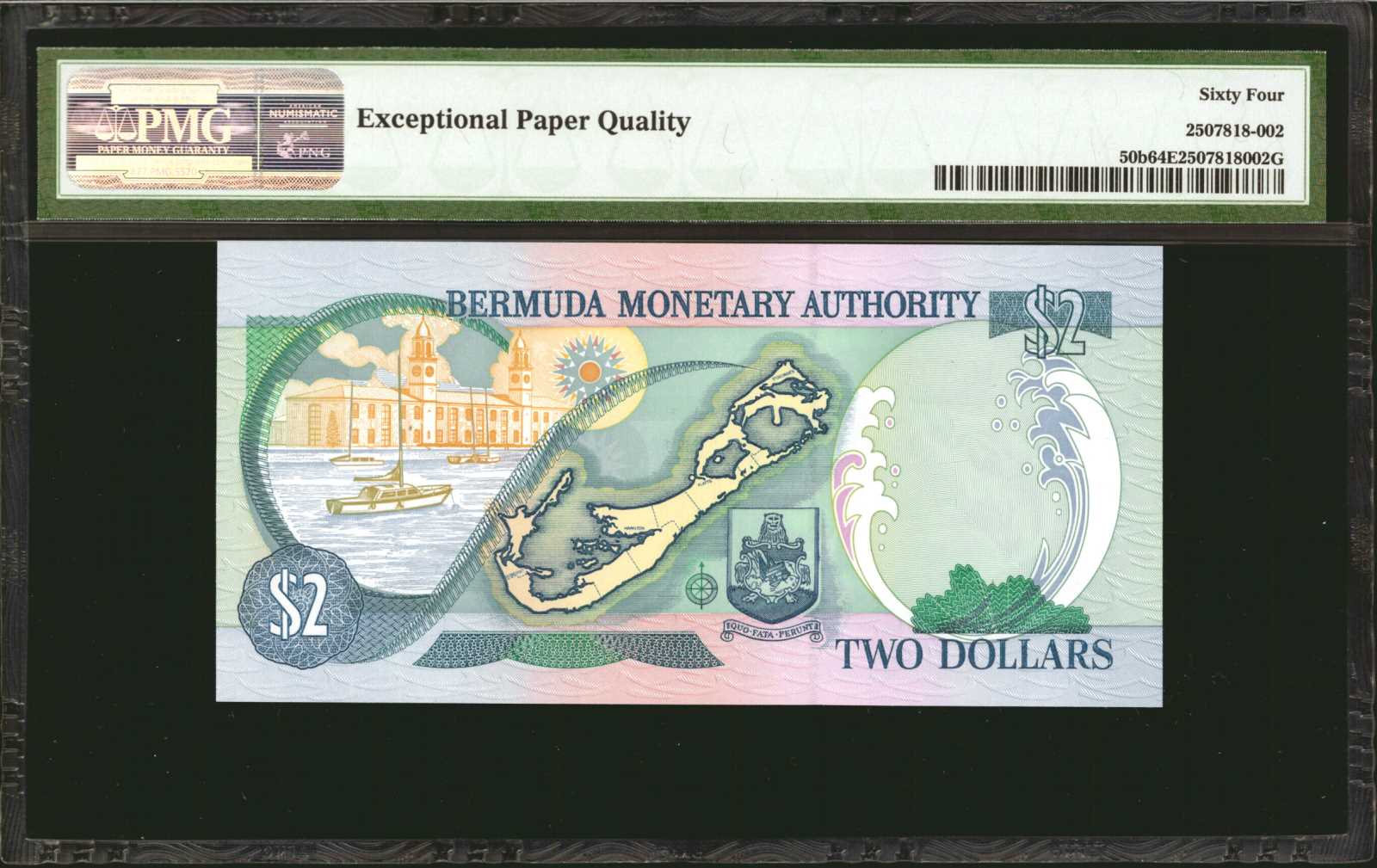 image for: Bermuda  2 dollars (B222z)