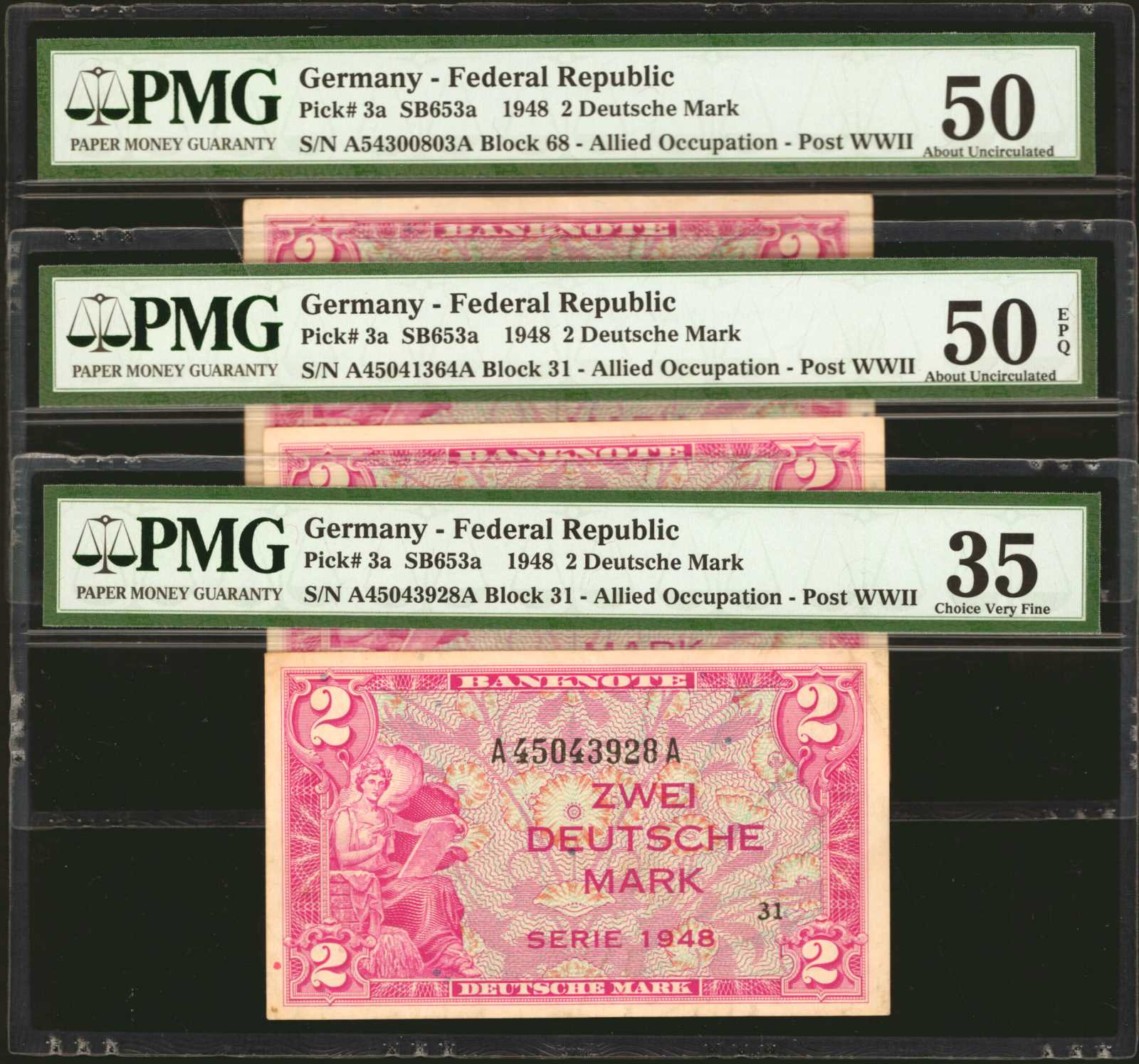 image for: Germany, Federal Republic of  2 deutsche mark (B103as1)