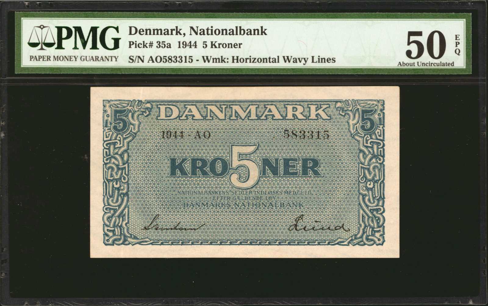 image for: Denmark  5 kroner (B906fs)