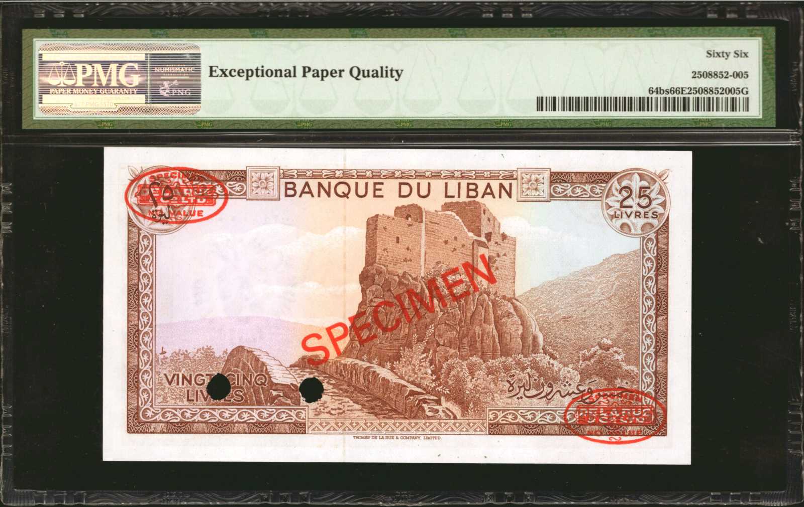 image for: Lebanon  25 livres (pounds) (B504ds2)