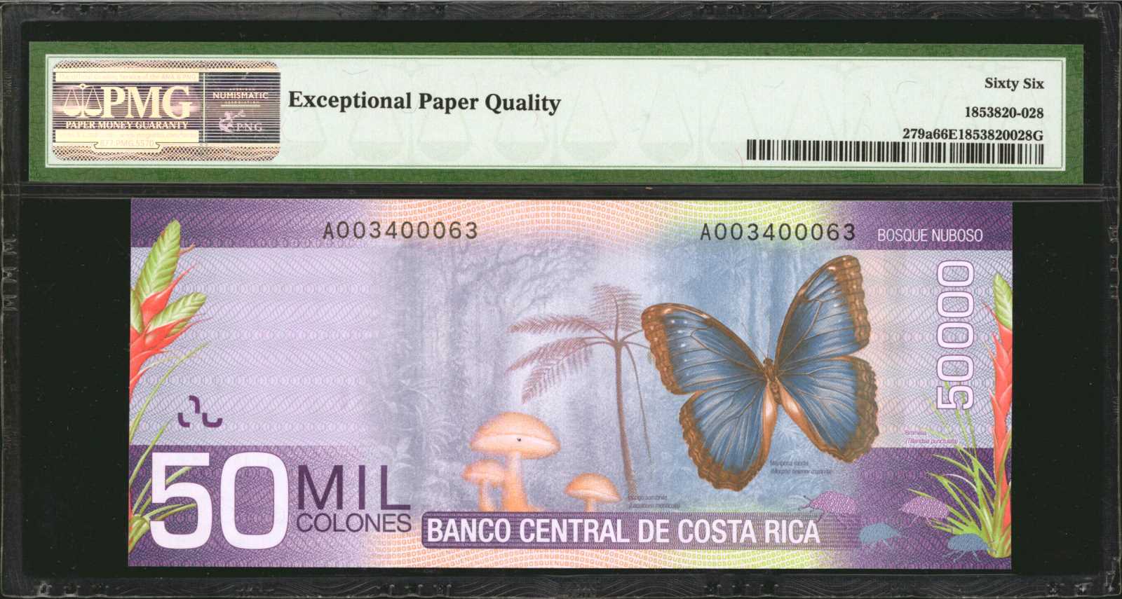 image for: Costa Rica  50,000 colones (B563a)