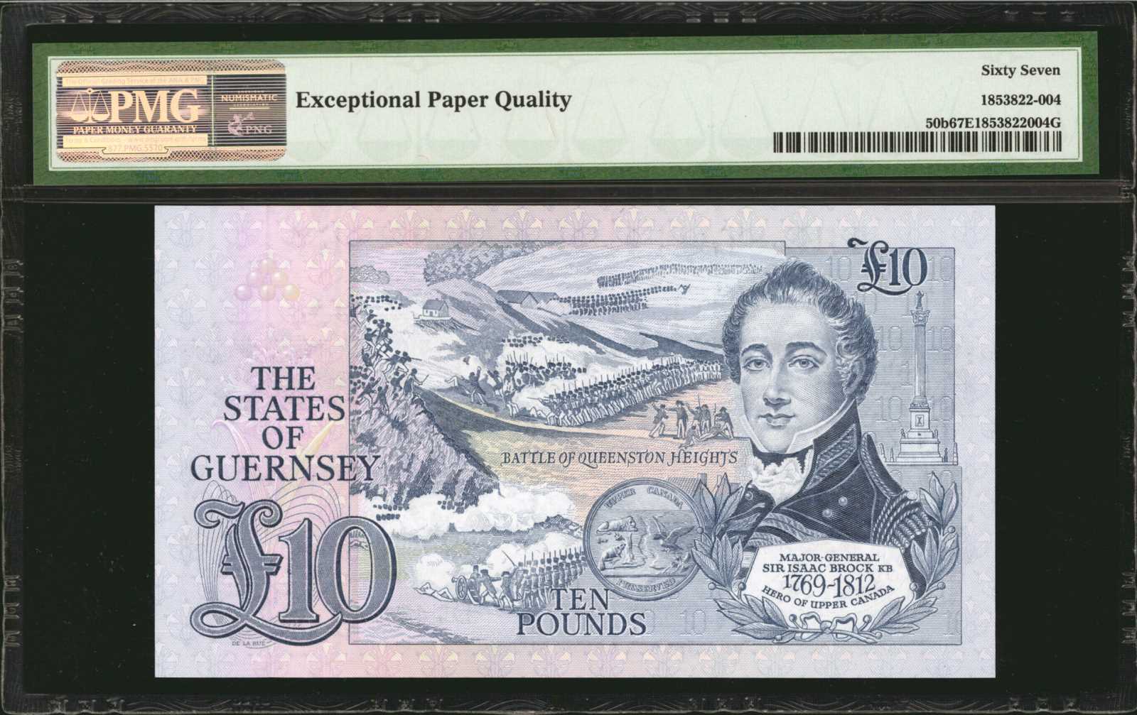 image for: Guernsey  10 pounds (B155a)