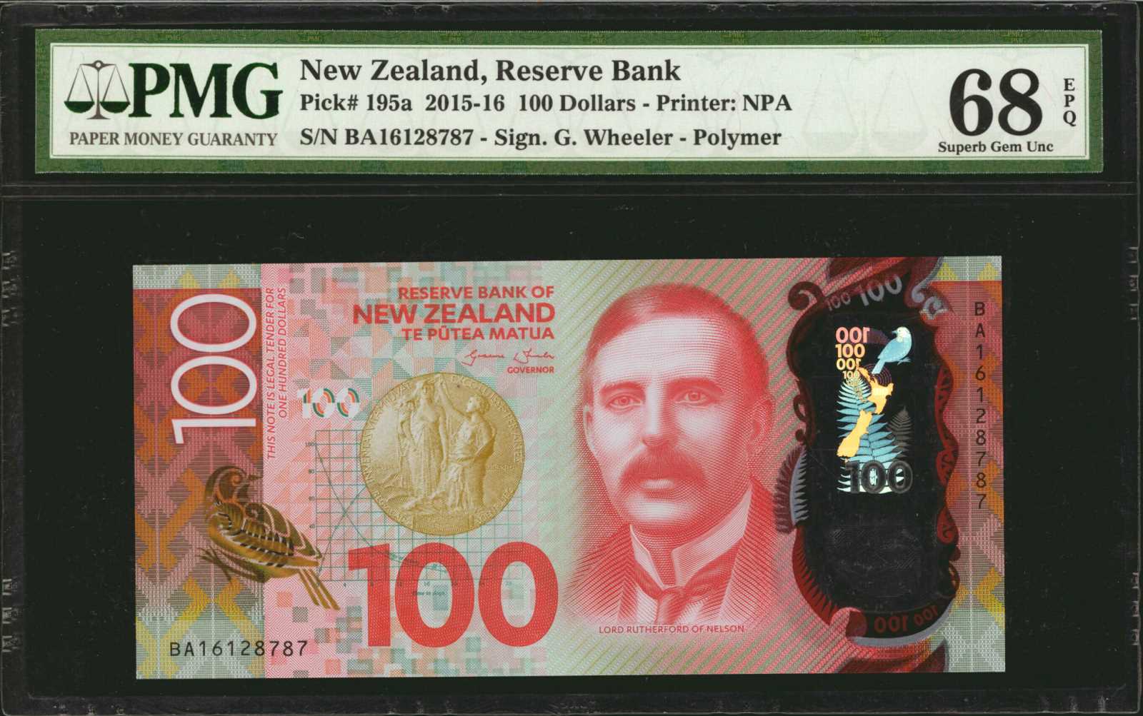 image for: New Zealand  100 dollars (B141a)