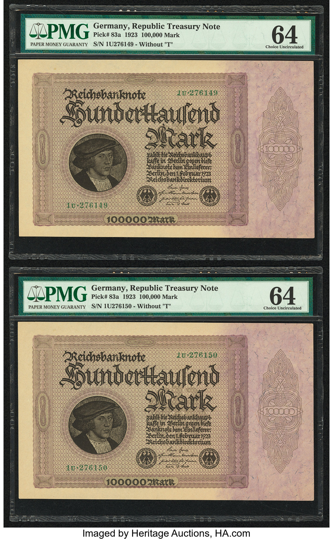 image for: Germany  100,000 mark (B242ds)
