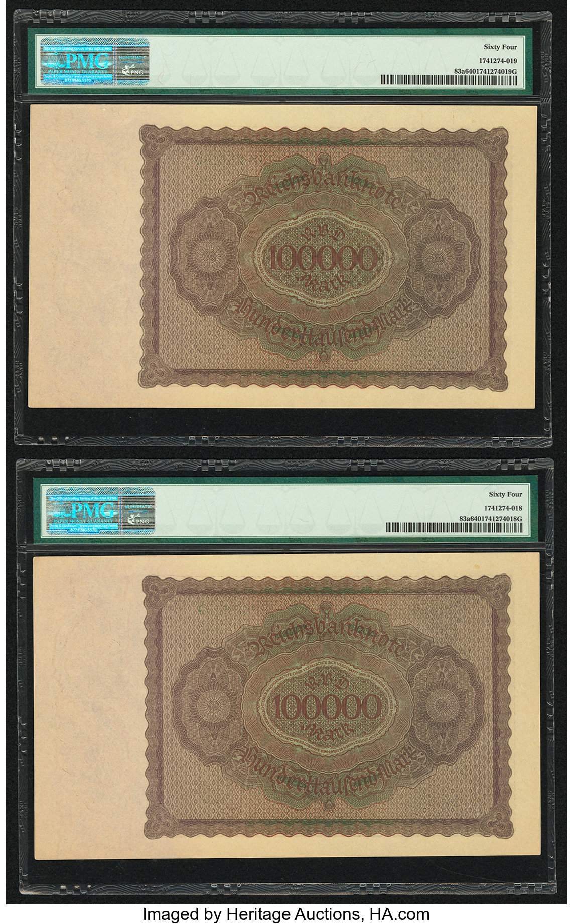 image for: Germany  100,000 mark (B242ds)