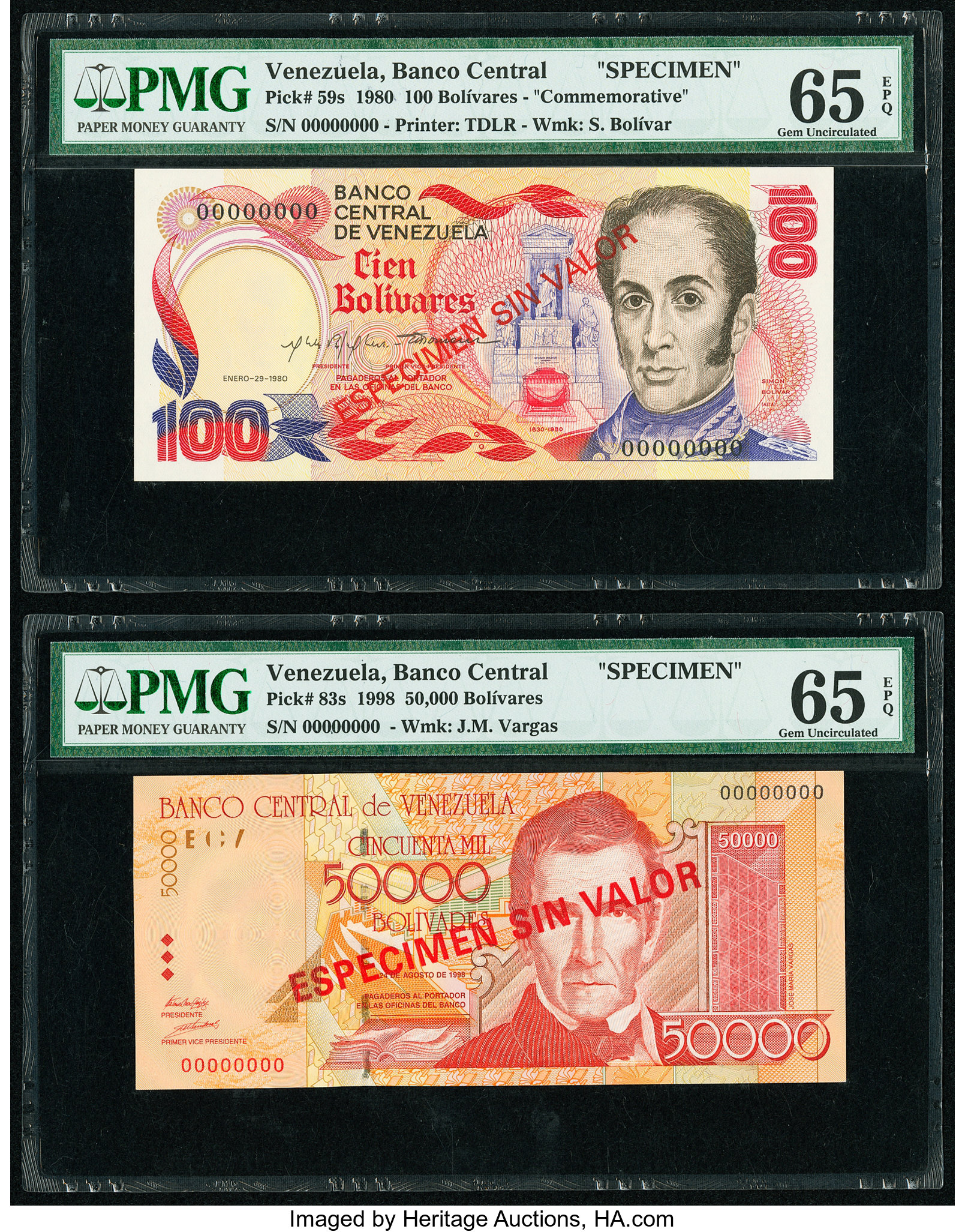 image for: Venezuela  100 bol?vares(B339as1)