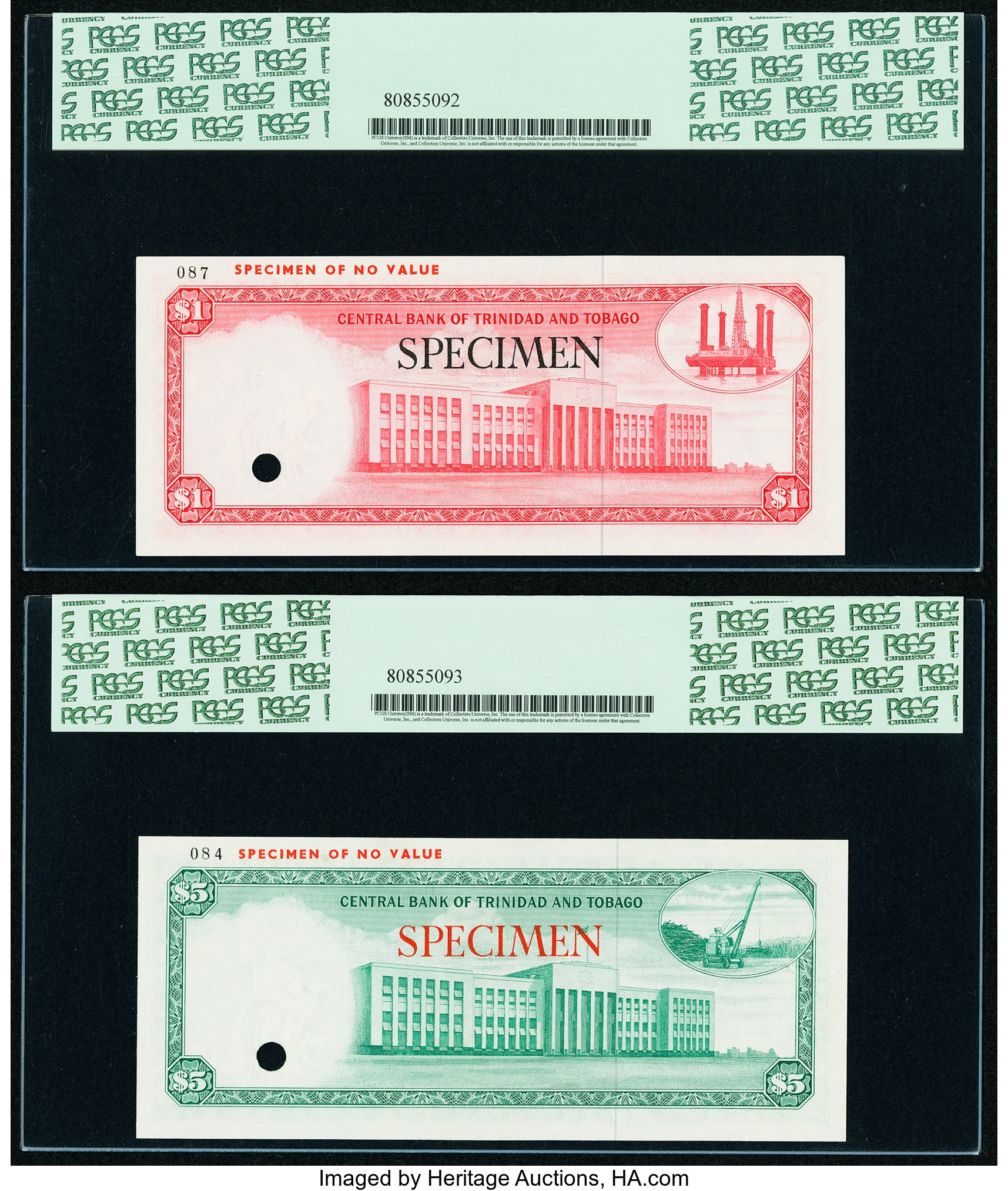 image for: Trinidad and Tobago  10 dollars (B207az)