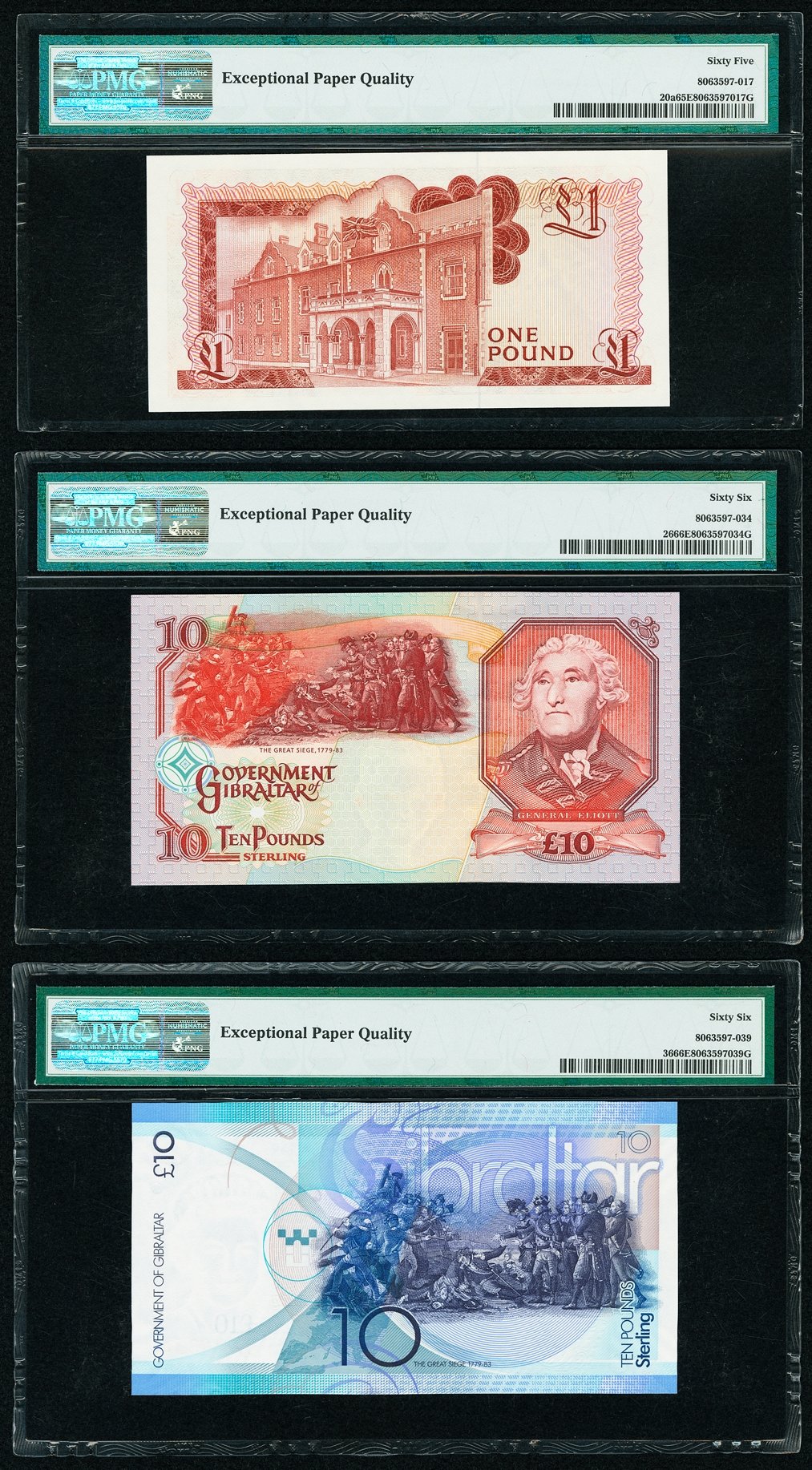 image for: Gibraltar  10 pounds (B131a)