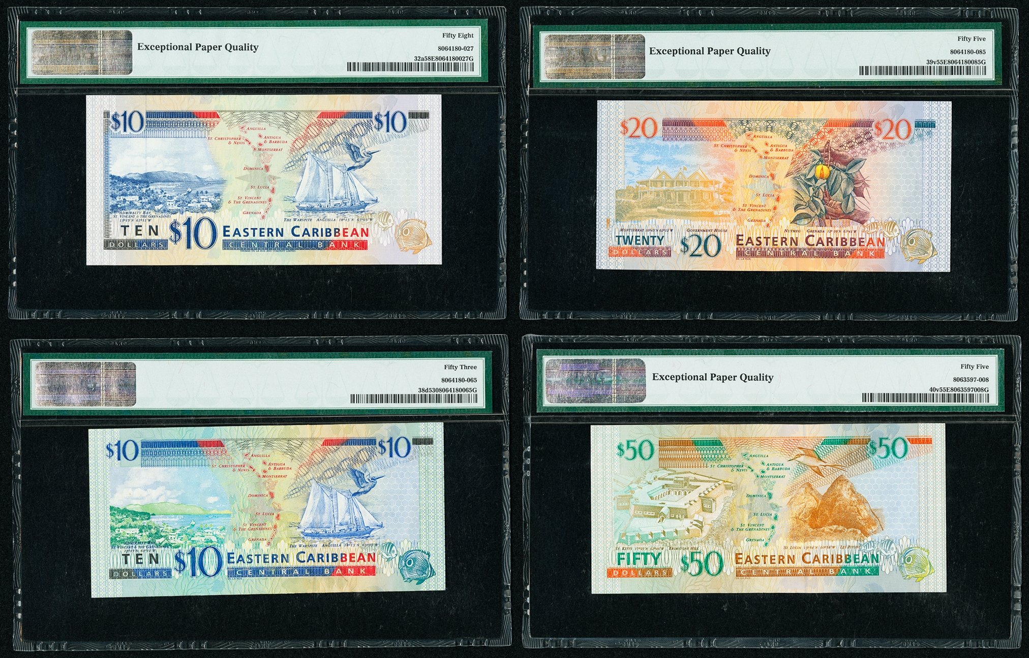 image for: East Caribbean States  50 dollars (B224a)