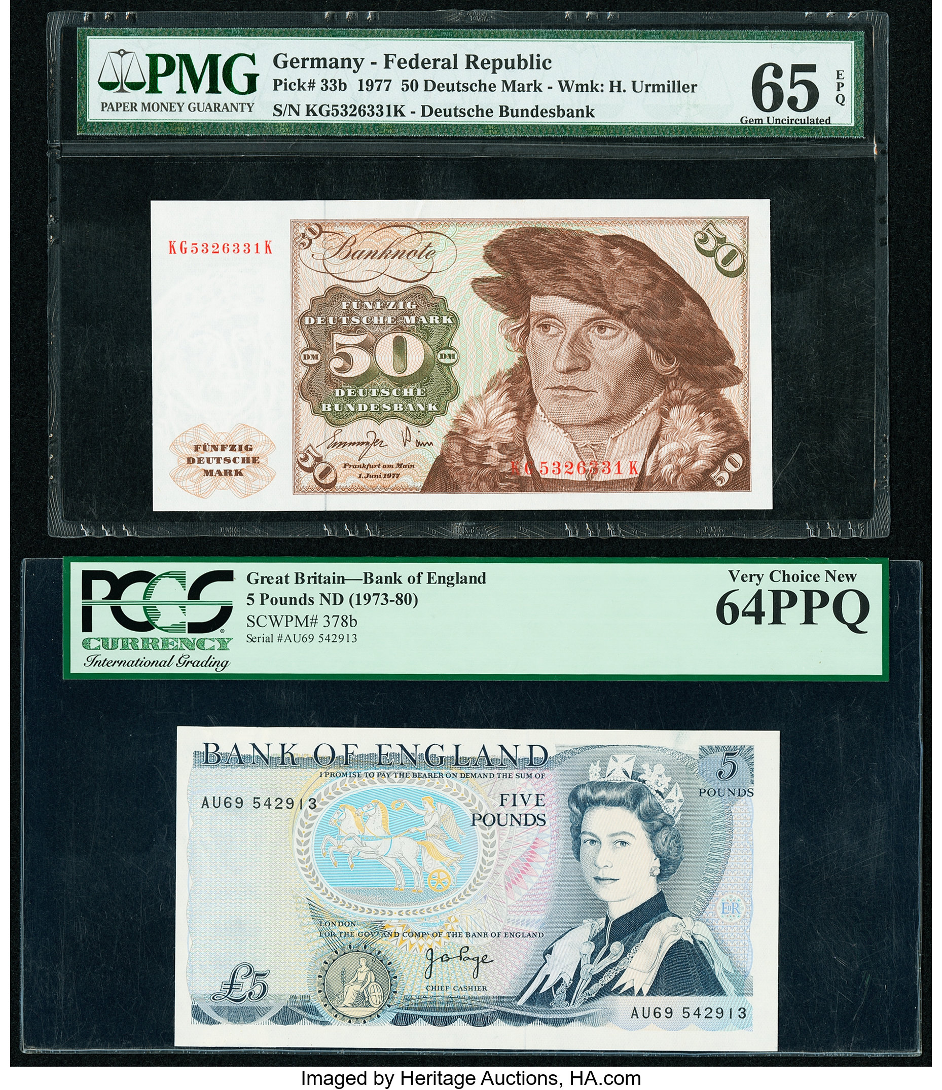 image for: United Kingdom  5 pounds (B185b)