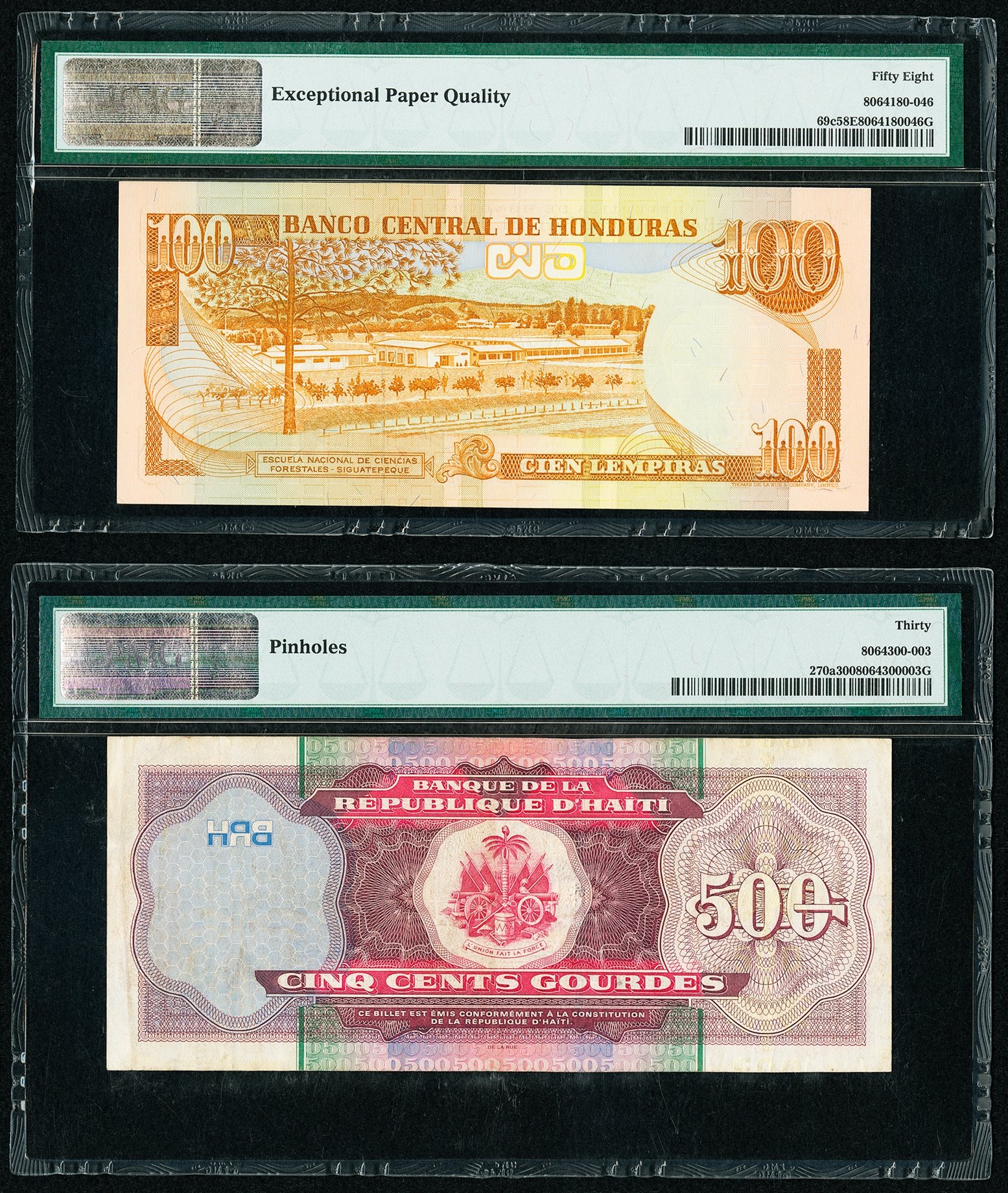 image for: Honduras  100 lempiras (B333f)
