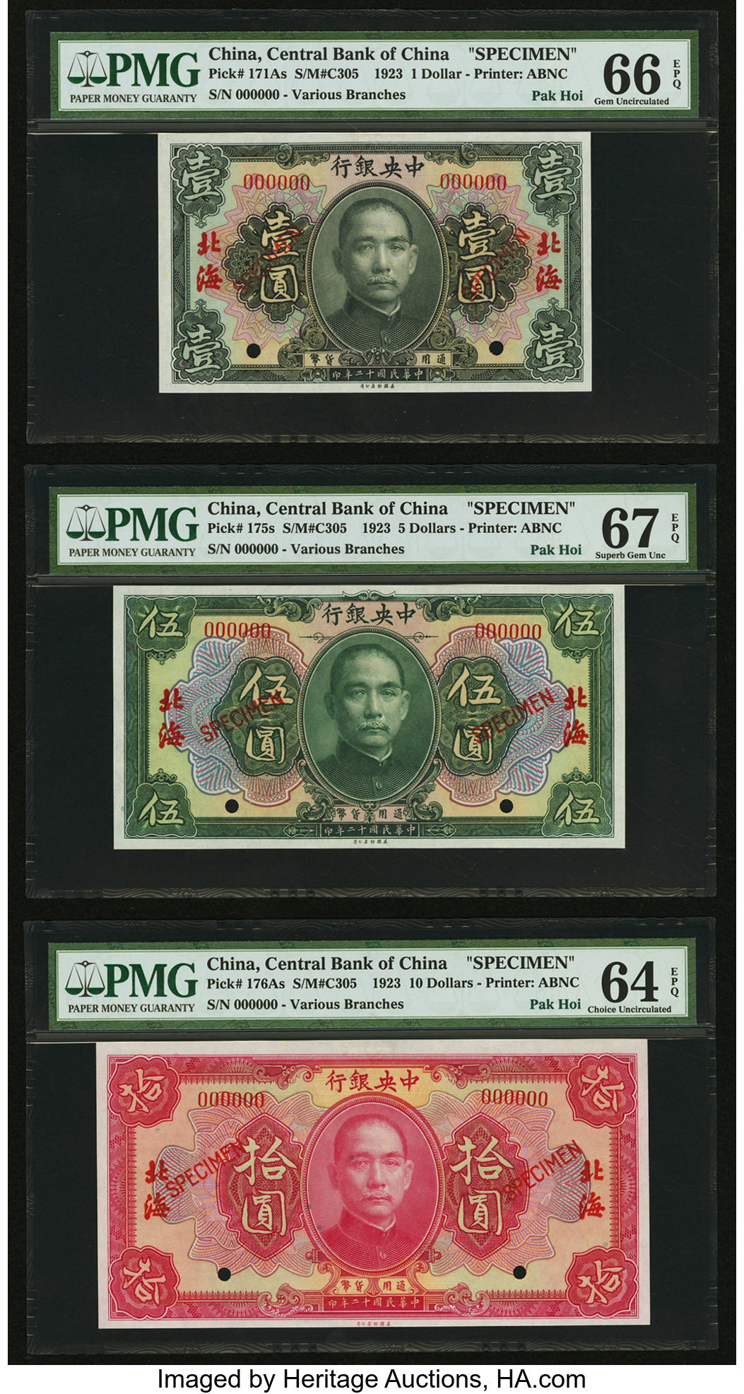 image for: China National Banks  10 dollars(B3008p)
