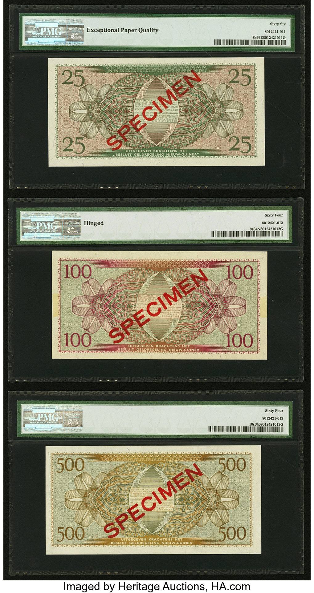 image for: Netherlands New Guinea  500 gulden (guilders)(B107a)