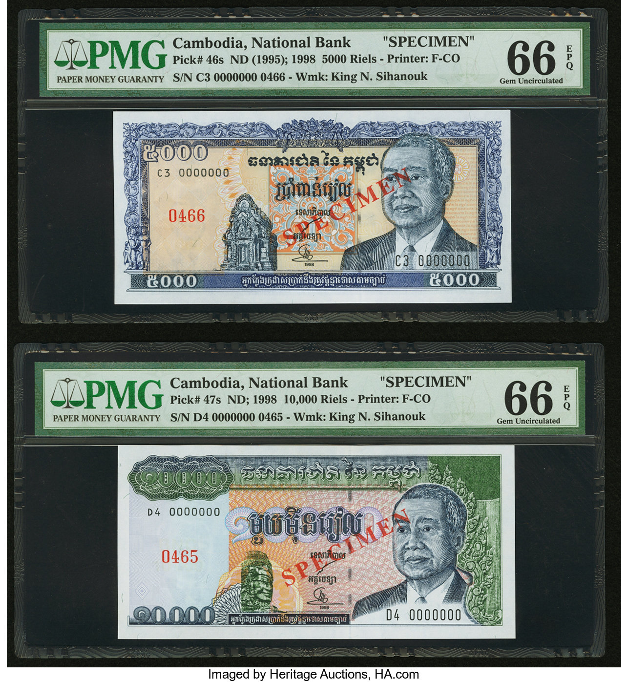 image for: Cambodia  5,000 ??? (riels) (B409bz)