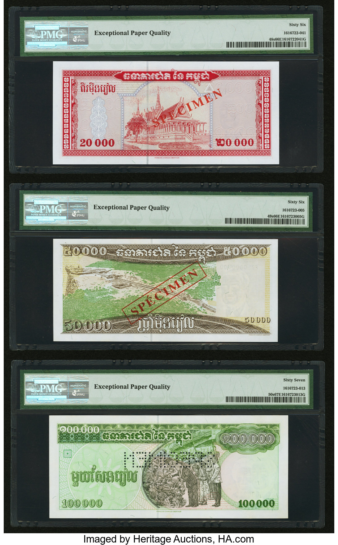 image for: Cambodia  50,000 ??? (riels) (B412as)