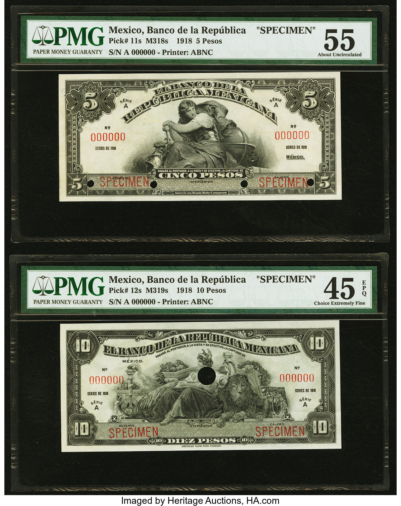 image for: Mexico  5 pesos(B401as)