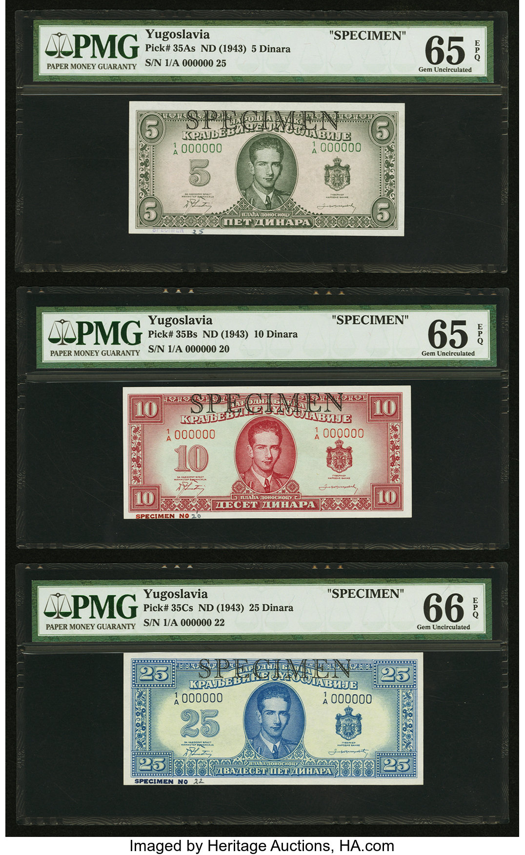 image for: Yugoslavia  10 dinara (dinars) (B111a)