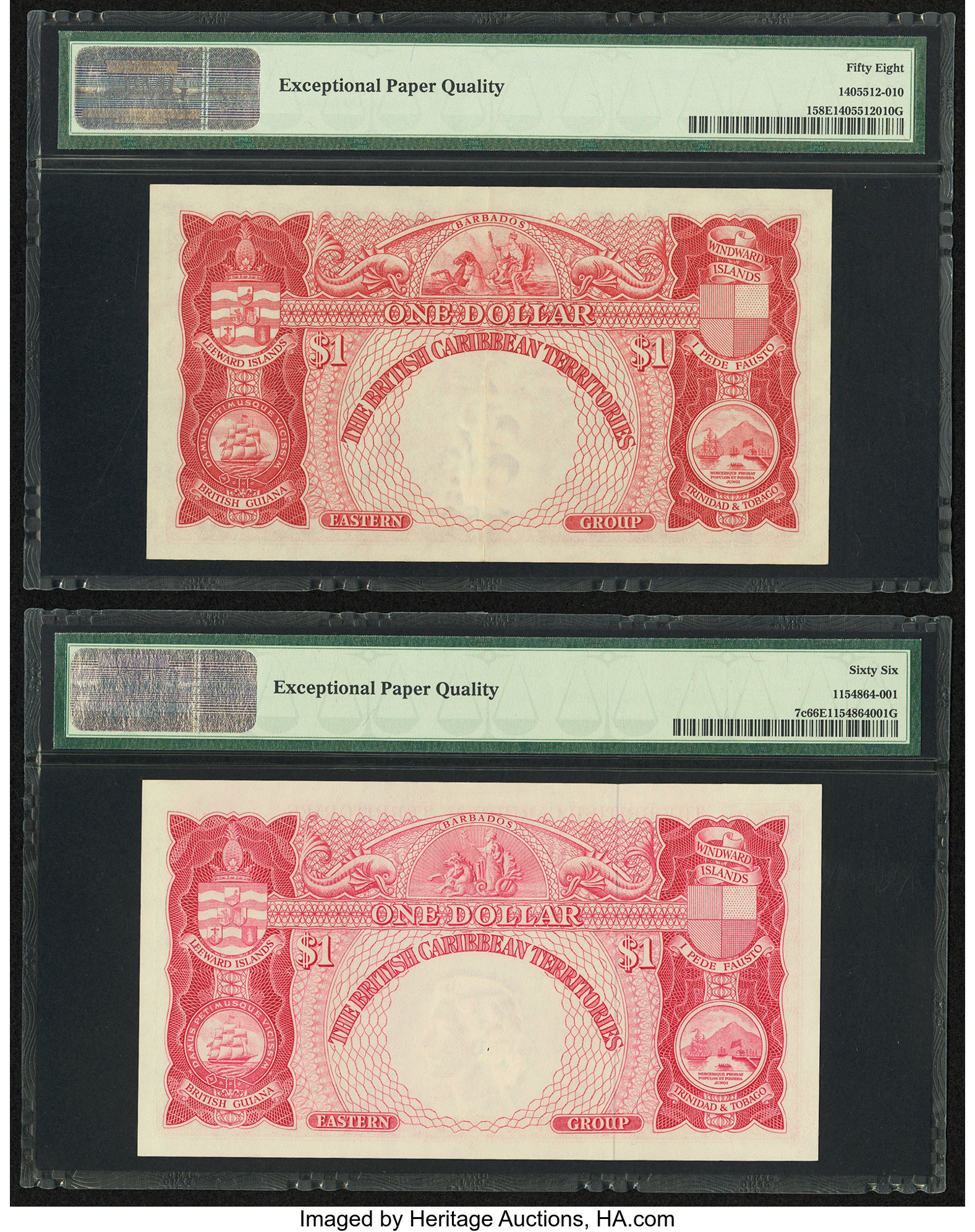 image for: British Caribbean Territories  1 dollar(B101as)